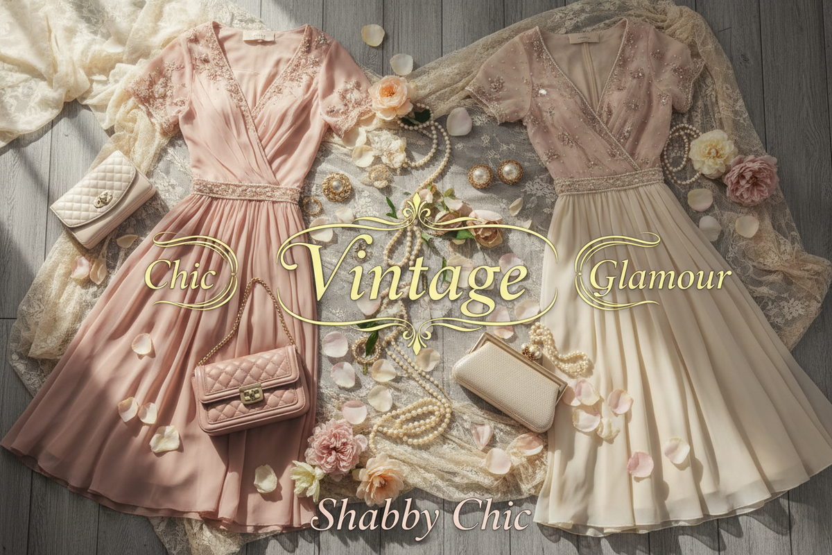 "Welcome to Vintage and Gladrags - Where Vintage meets Timeless Glamour"