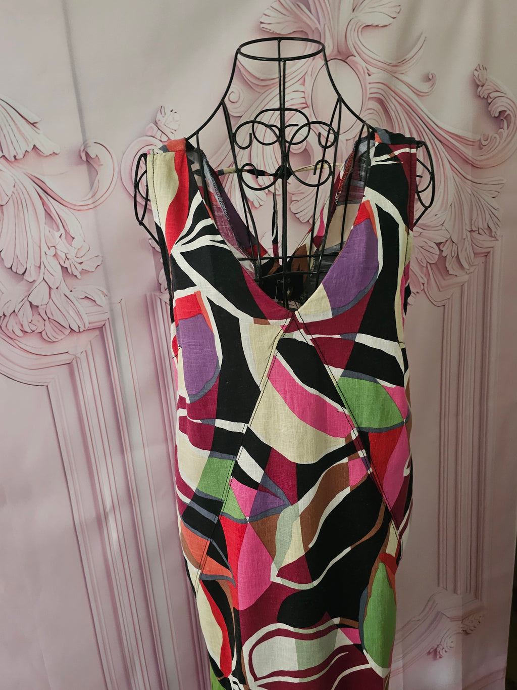 Ladies blent linen next collection dress