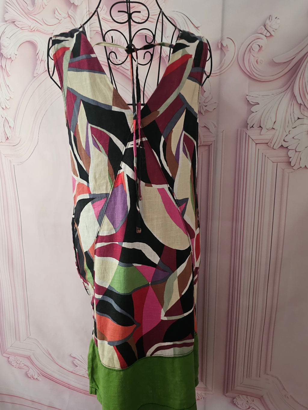 Ladies blent linen next collection dress