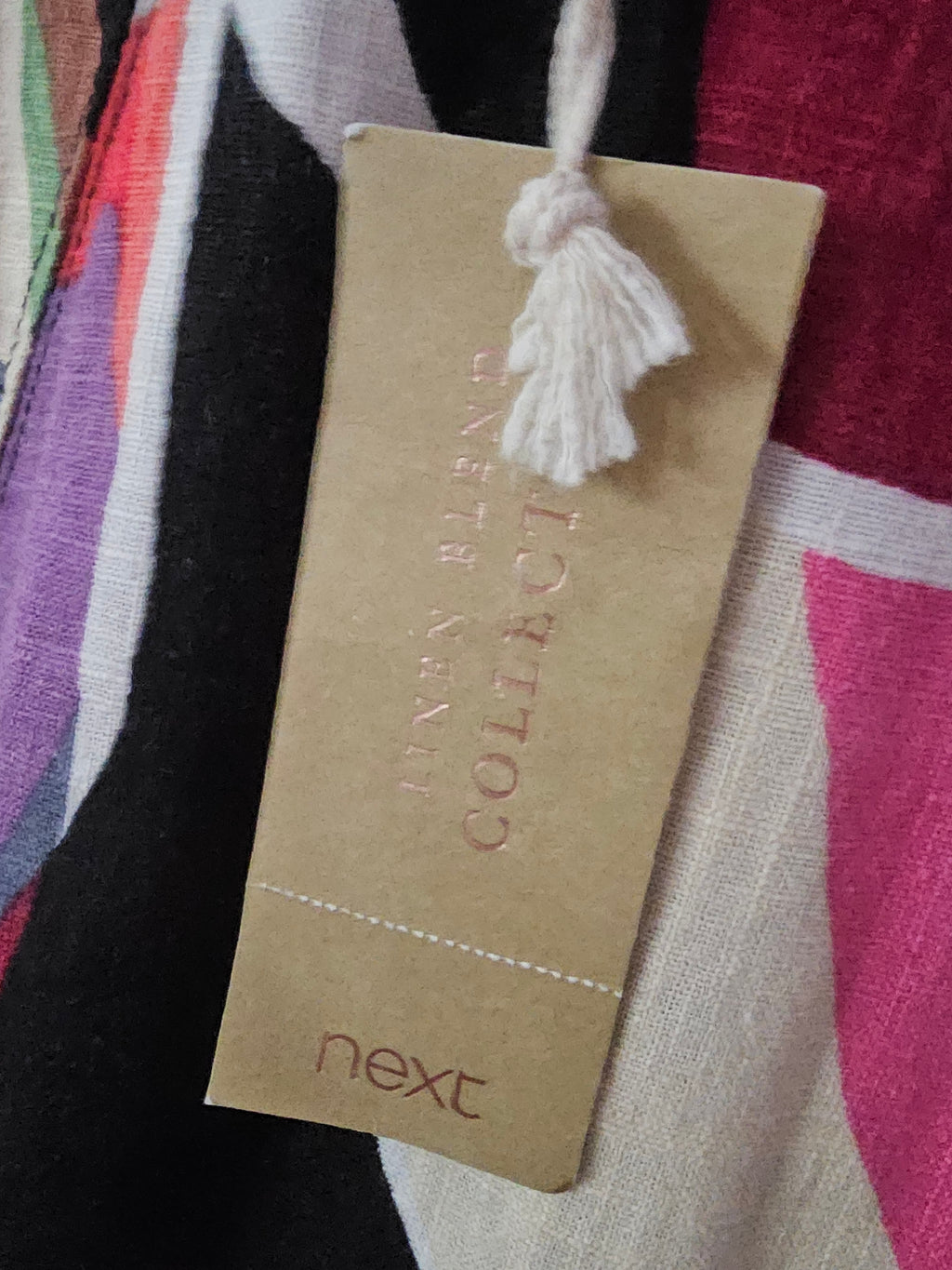 Ladies blent linen next collection dress