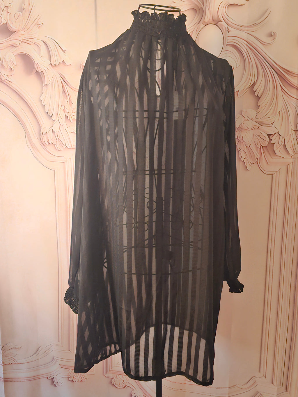 Ladies Pretty Little Thing Transparent Evening Dress