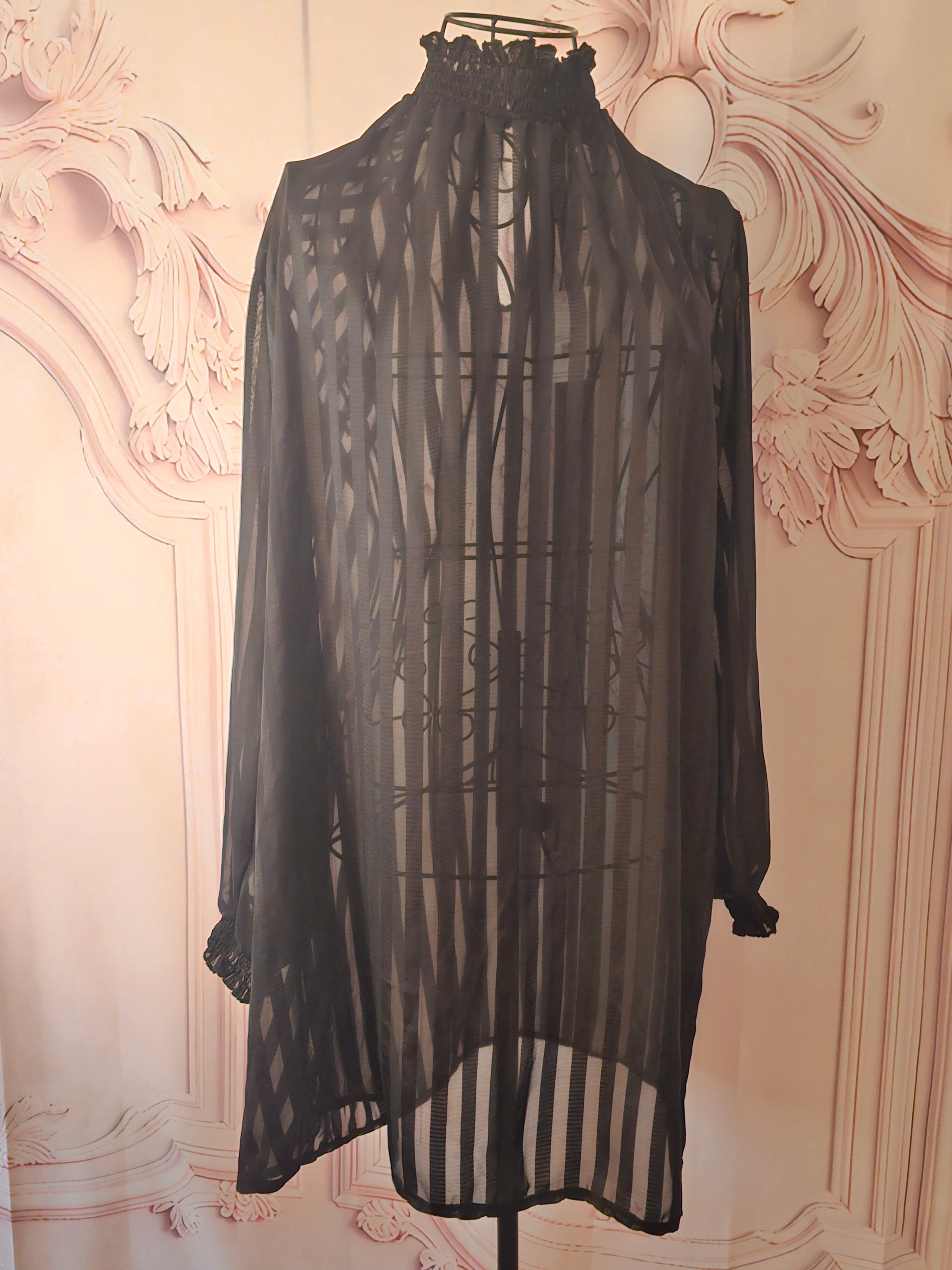 Ladies Pretty Little Thing Transparent Evening Dress