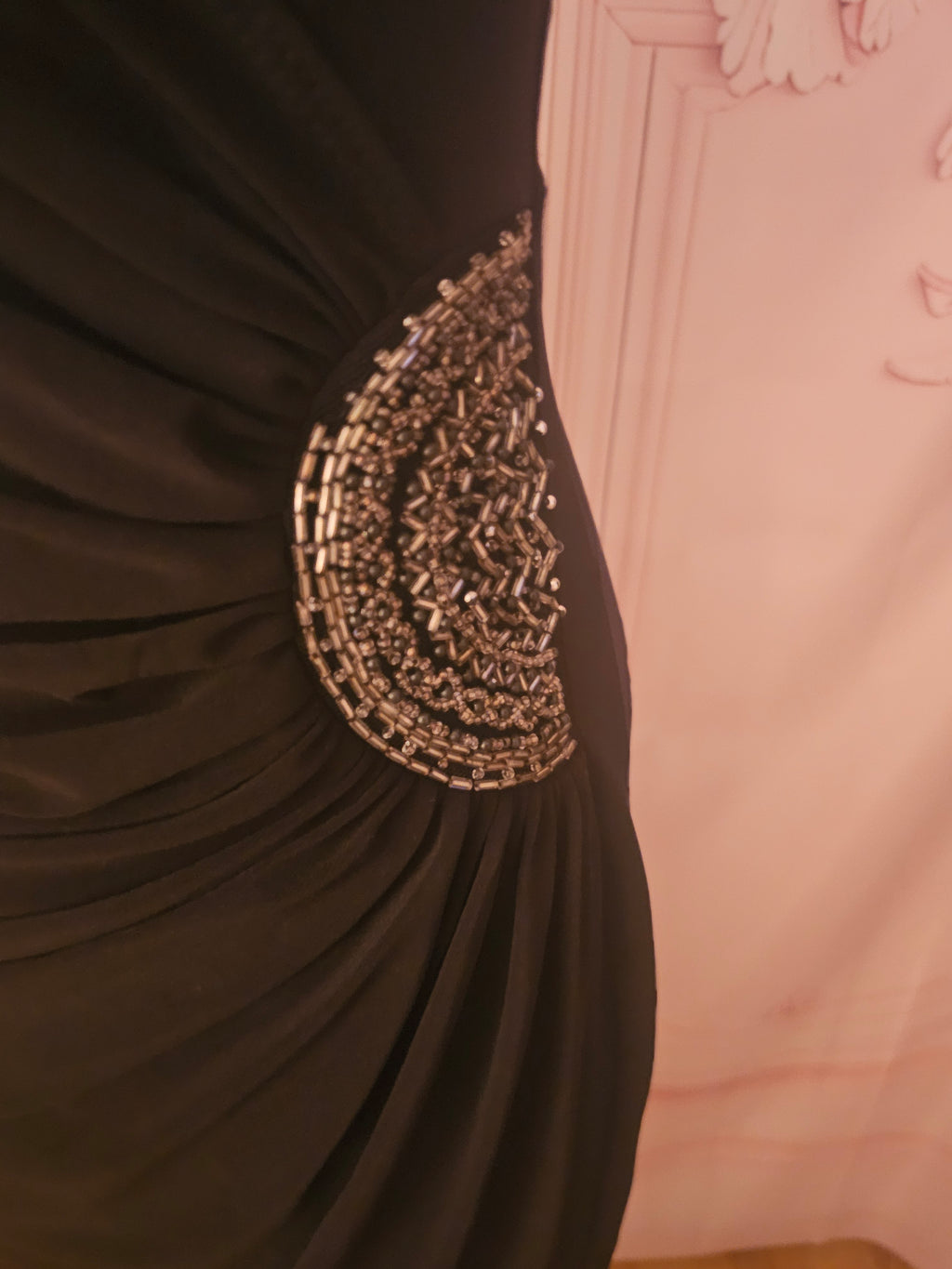 Ladies Black Star by Julien Macdonald halterneck evening dress