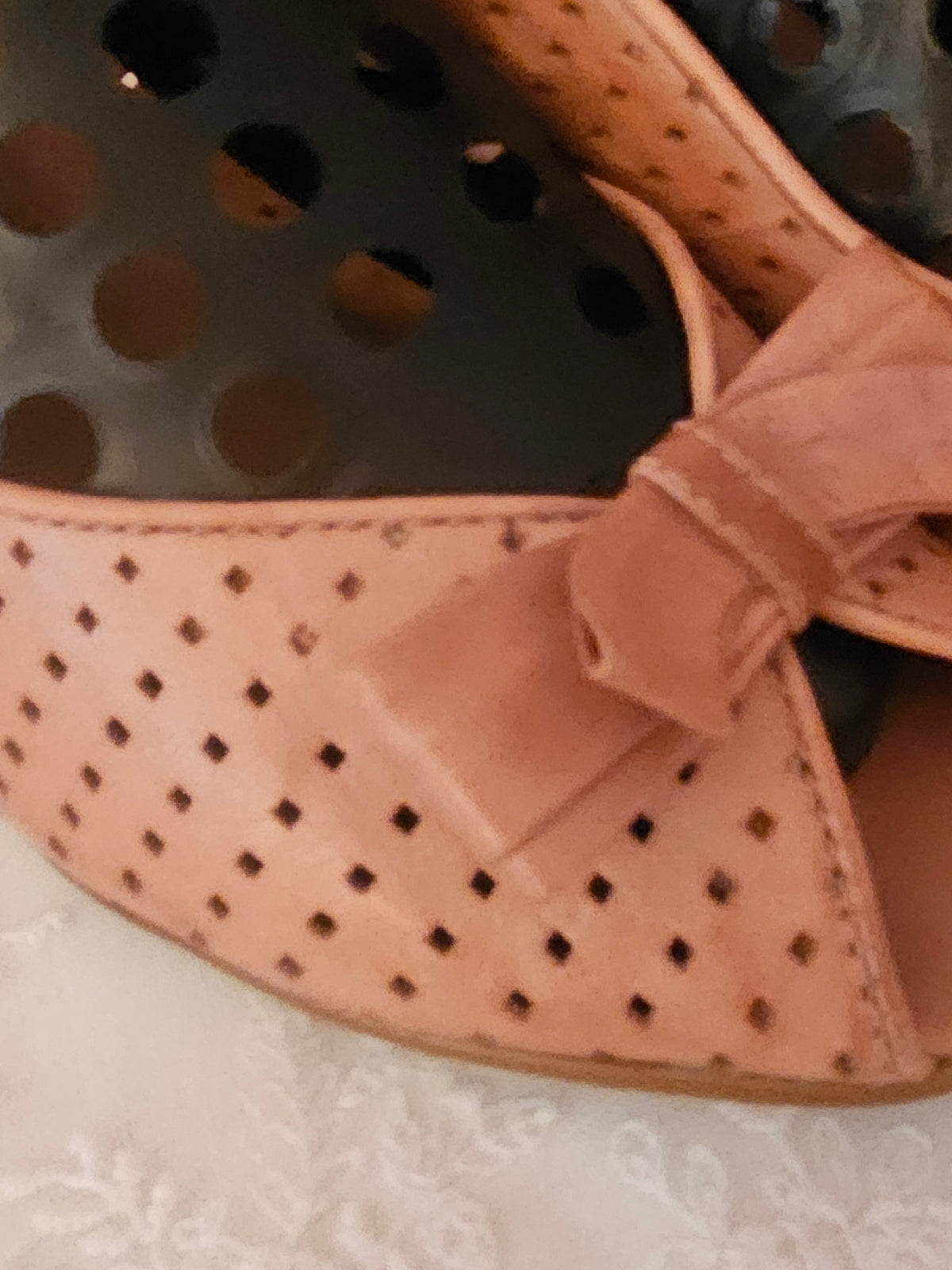 Ladies Kaliko Leather Wedges
