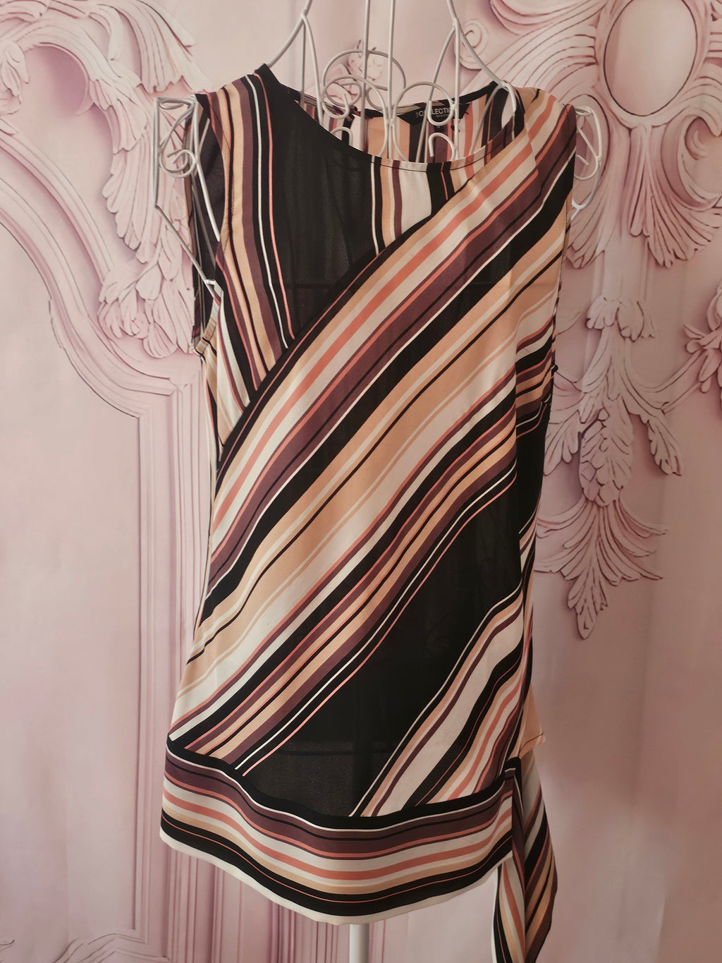 Ladies The Collection at Debenhams Stripped Chic Evening Top
