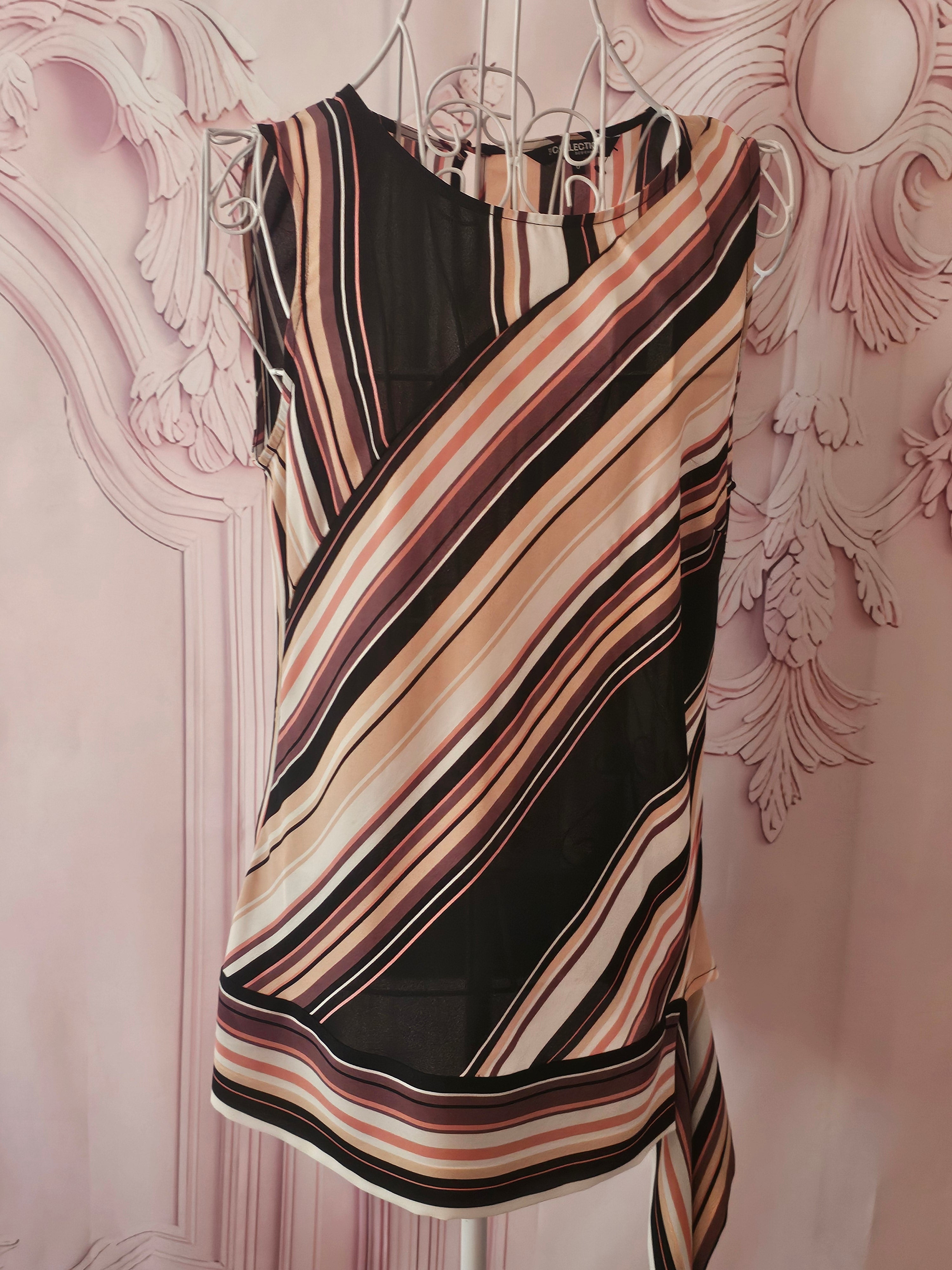 Ladies The Collection at Debenhams Stripped Chic Evening Top