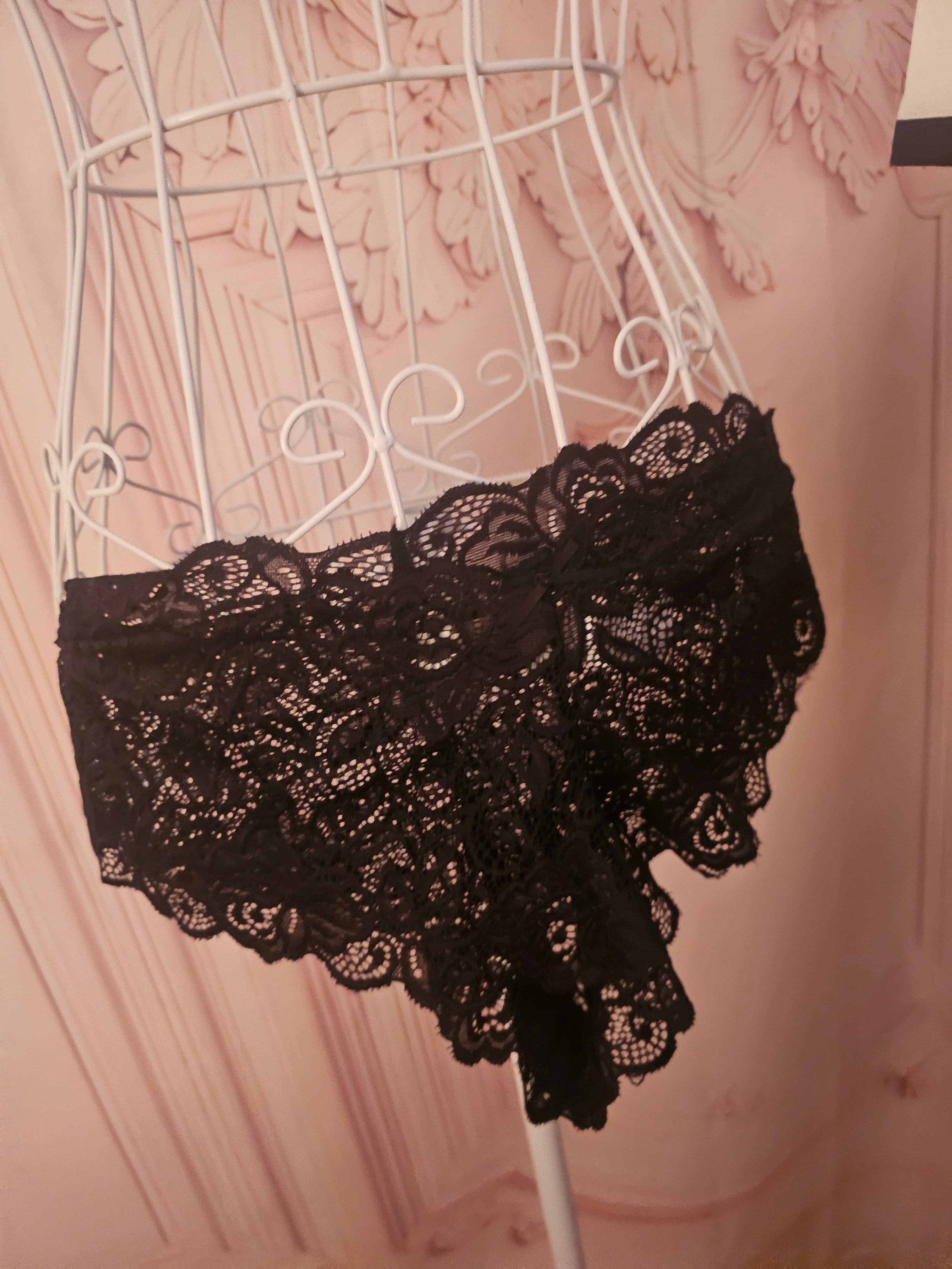 Ladies French Frilly Knickers x3