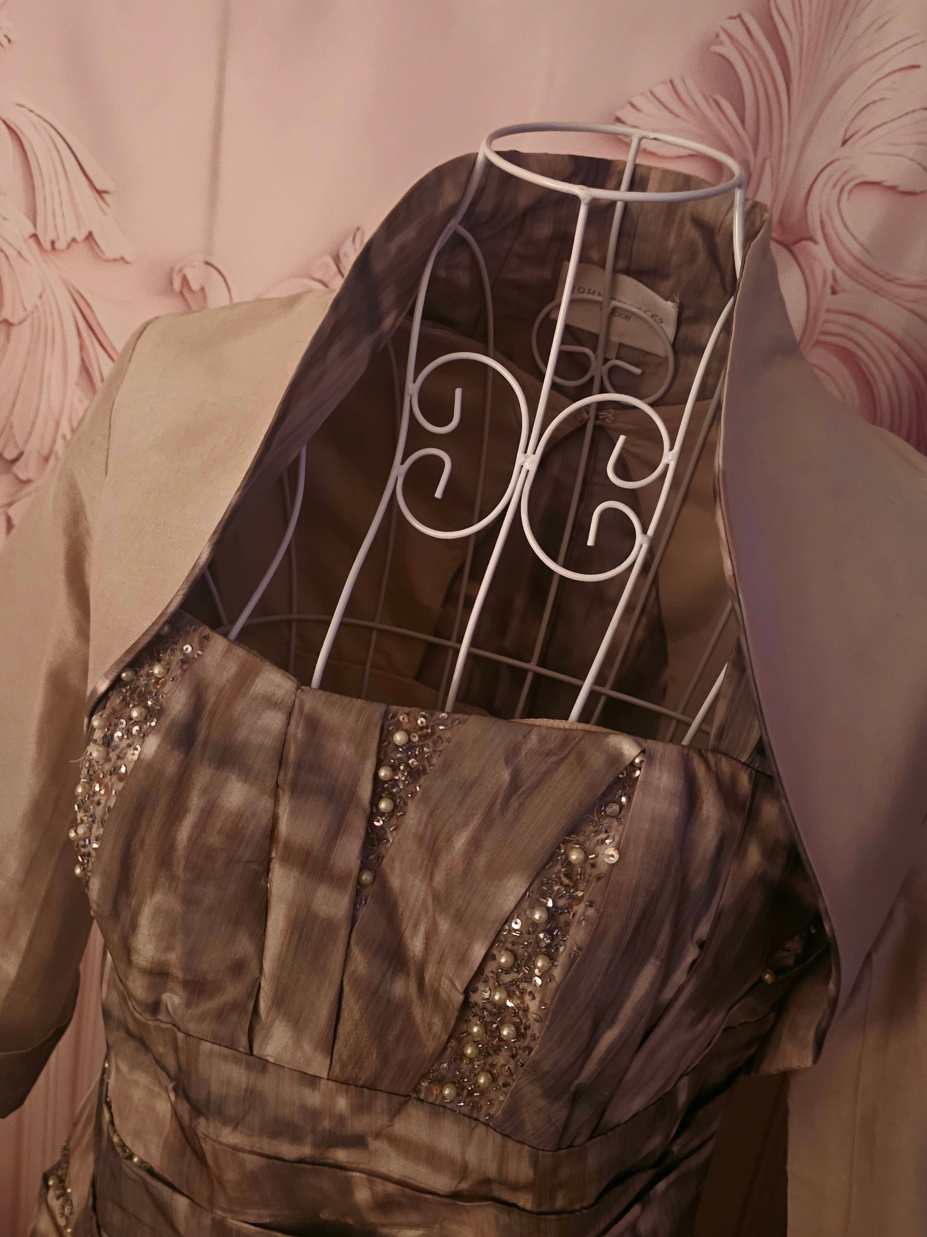 Ladies John Charles of London evening dress with matching Balerno jacket