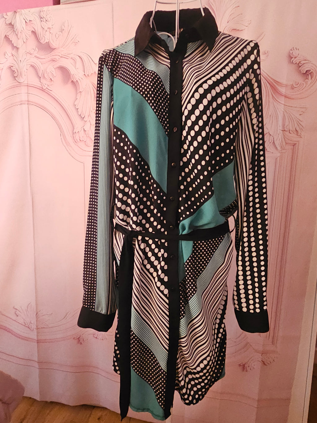 Ladies Girl In Mind Belted Dress