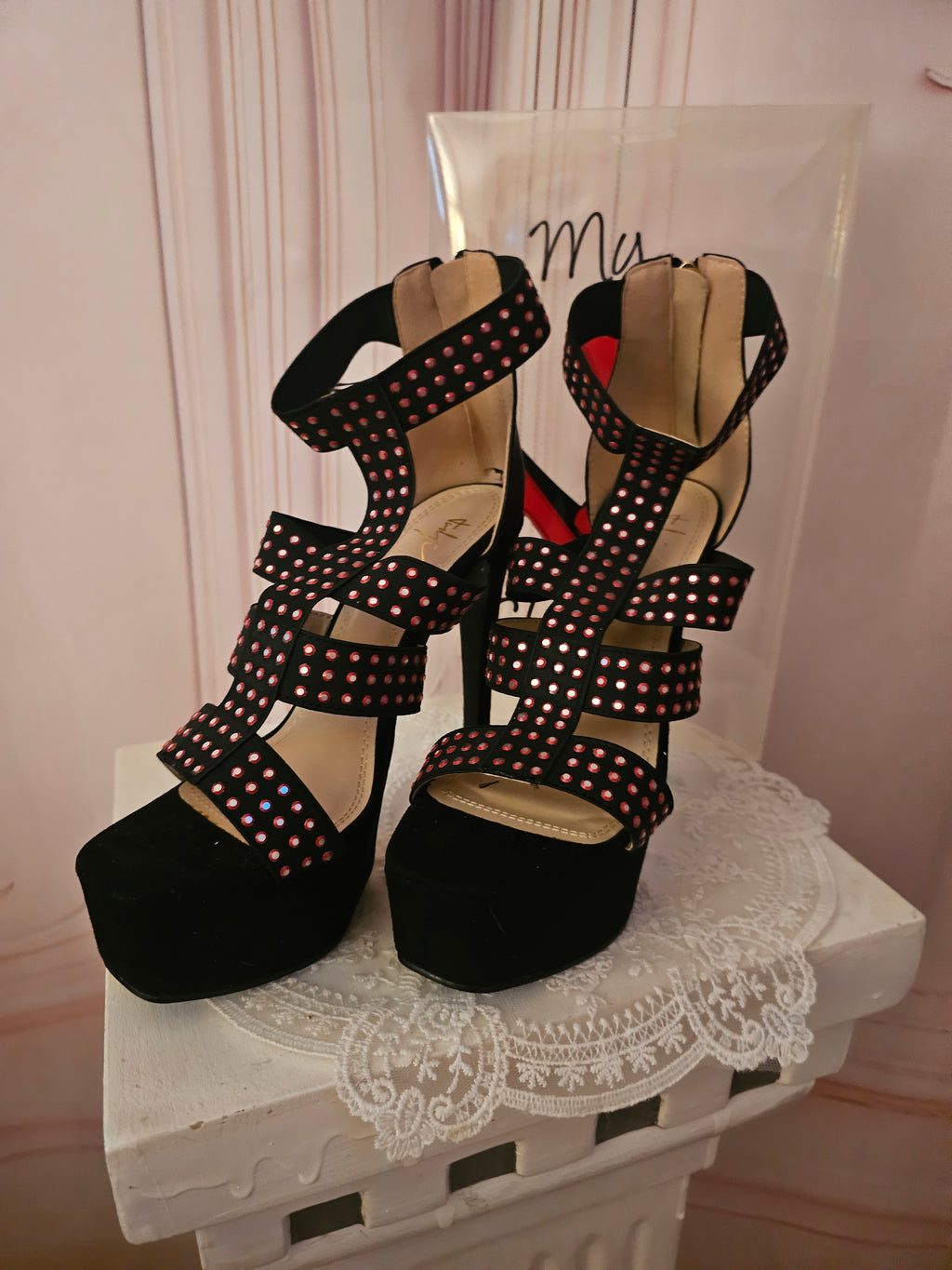 Ladies Sergio Todzi Platform Stiletto Heels