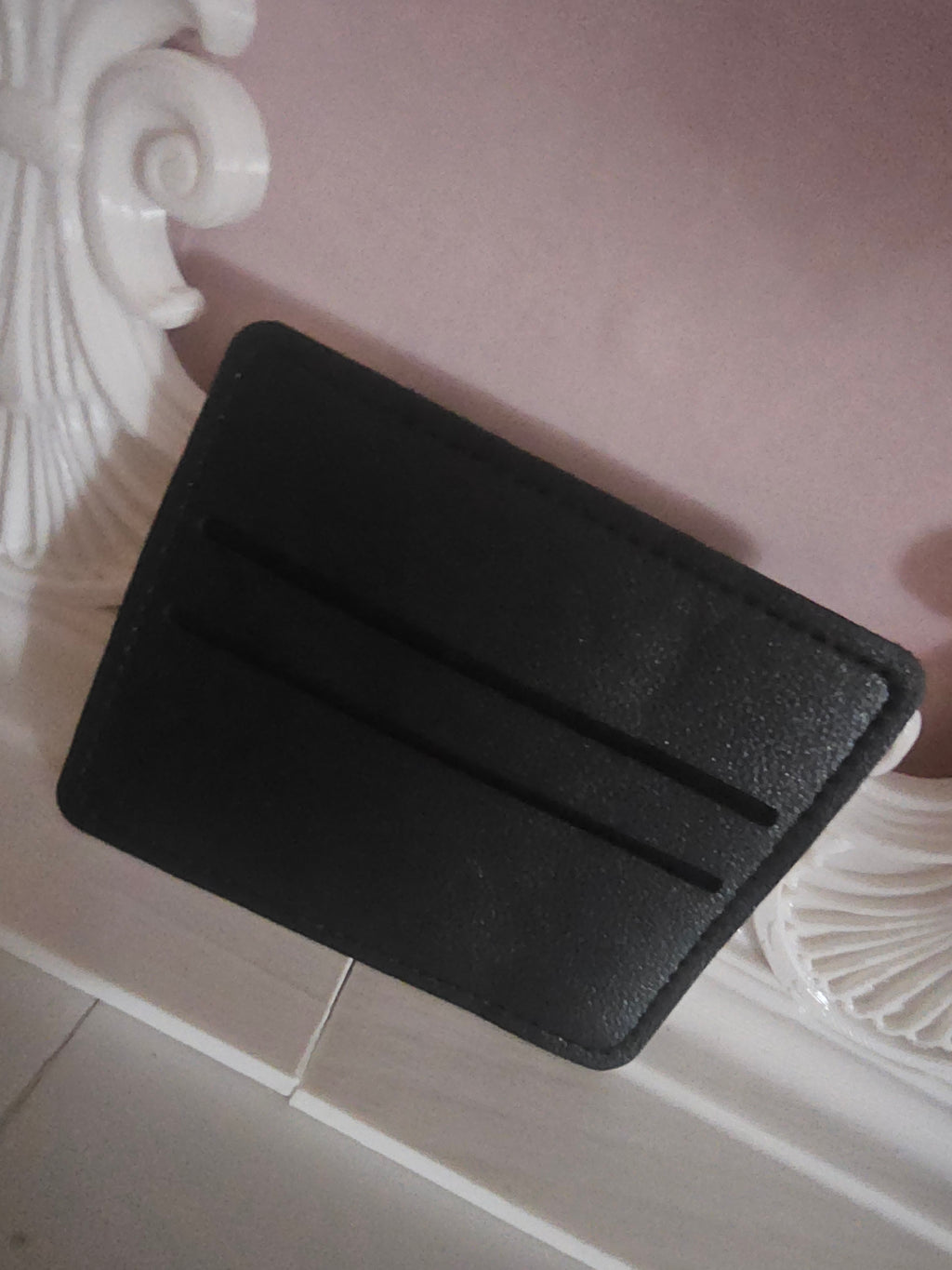Ladies Black Small Card Holder