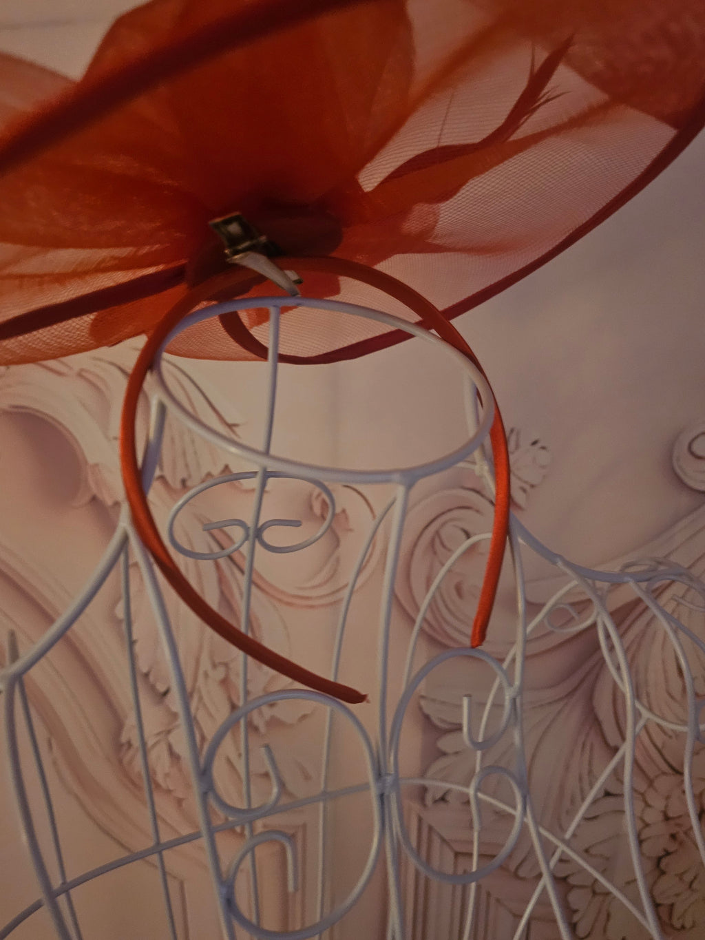 Ladies Red Versatile Fascinator