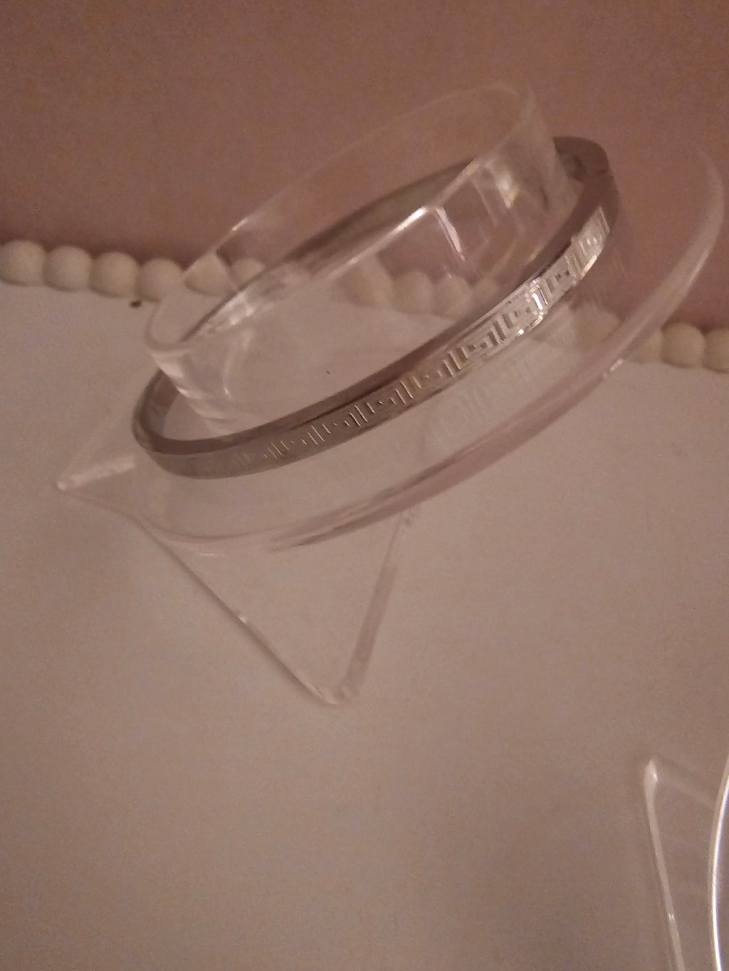 Ladies Silver Solid Plated bangles x2 £ 15 each