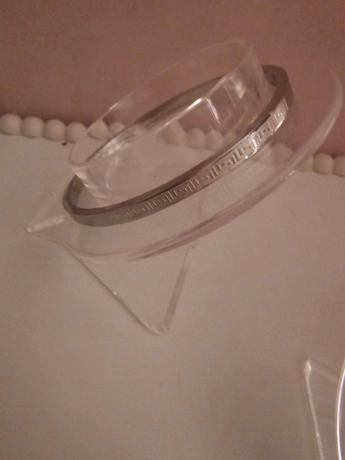 Ladies Silver Solid Plated bangles x2 £ 15 each
