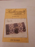 Ladies Leathersmith of London Jewellery Roll Holder