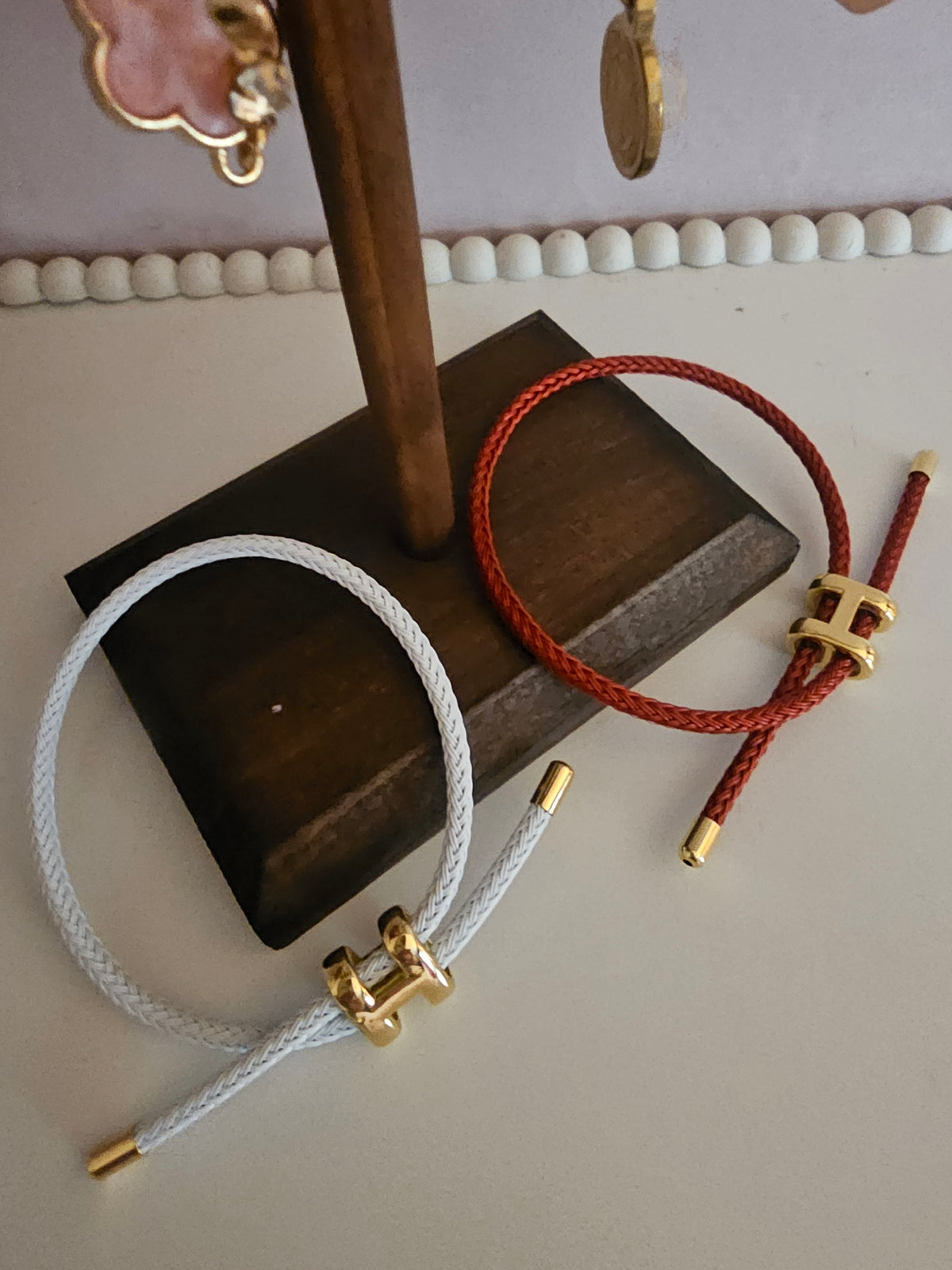 2 x Hermes like ladies Adjustable Bracelets £10 each