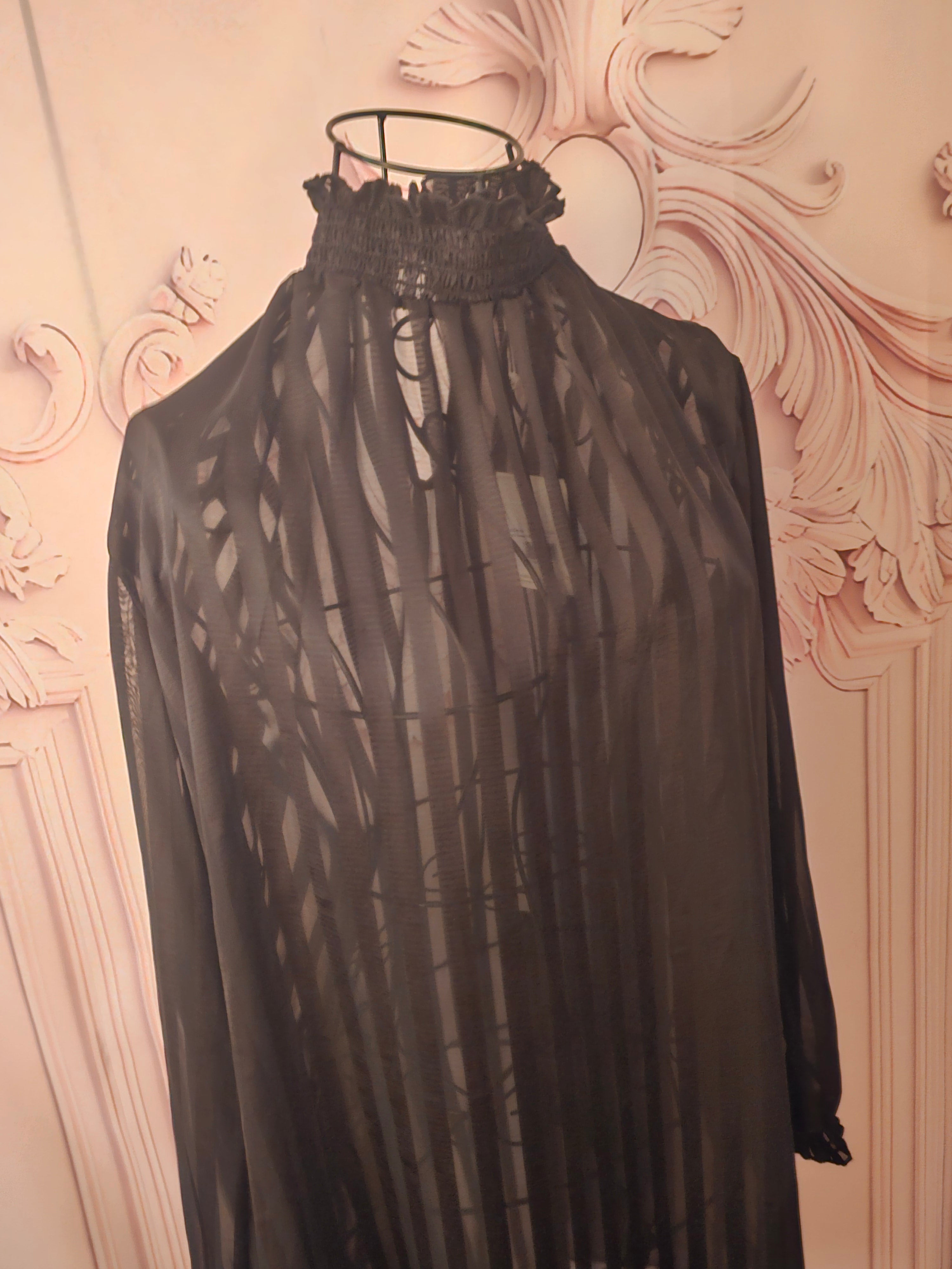 Ladies Pretty Little Thing Transparent Evening Dress