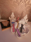 Ladies 8 x small perfume atomisers