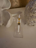 Ladies White & Gold Hermes Style Bangle