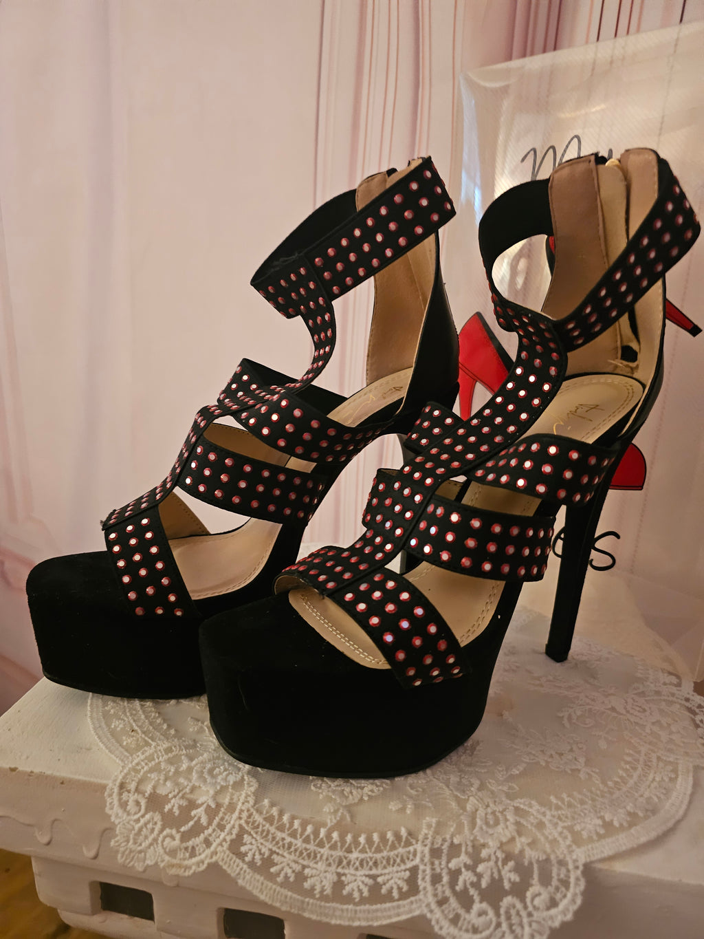 Ladies Sergio Todzi Platform Stiletto Heels