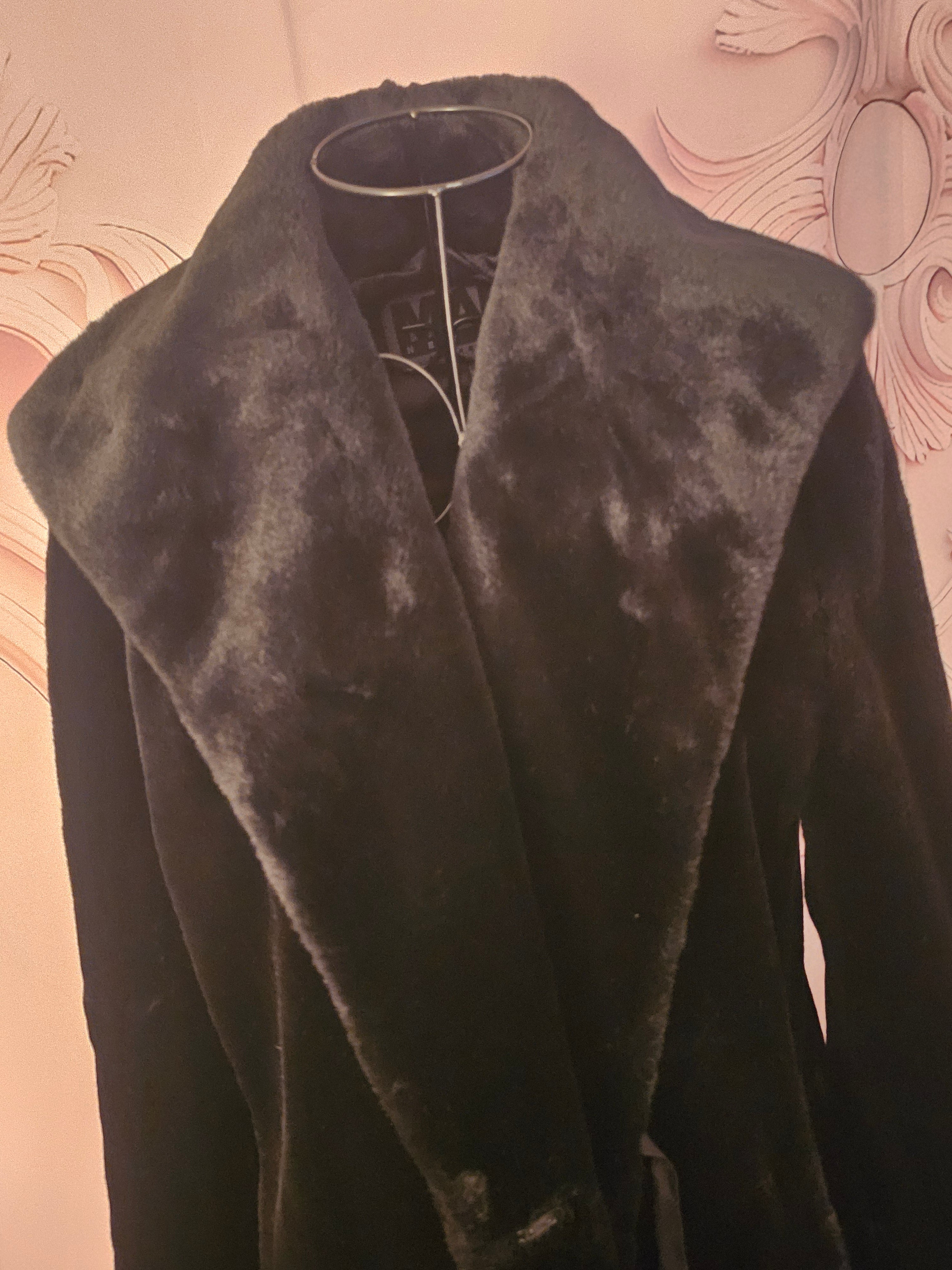 Ladies 3/4 Length Andrew Marc Fur Coat