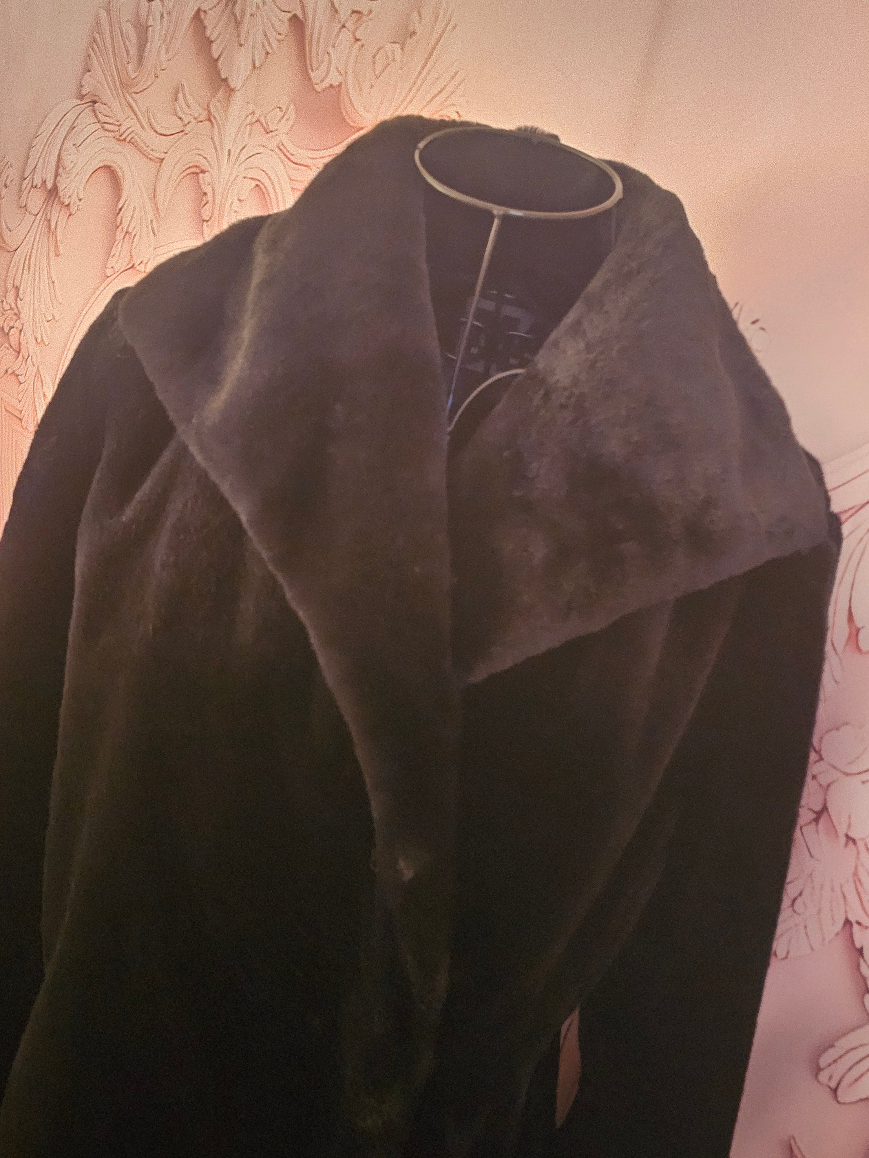 Ladies 3/4 Length Andrew Marc Fur Coat
