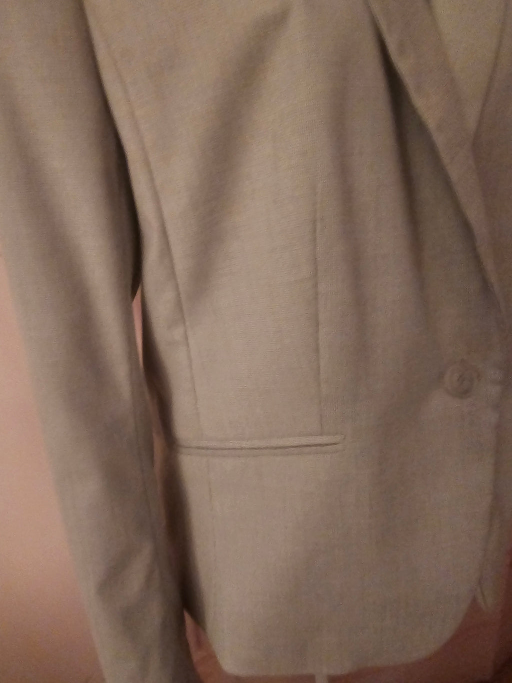 Ladies Grey Checkered H & M Blazer
