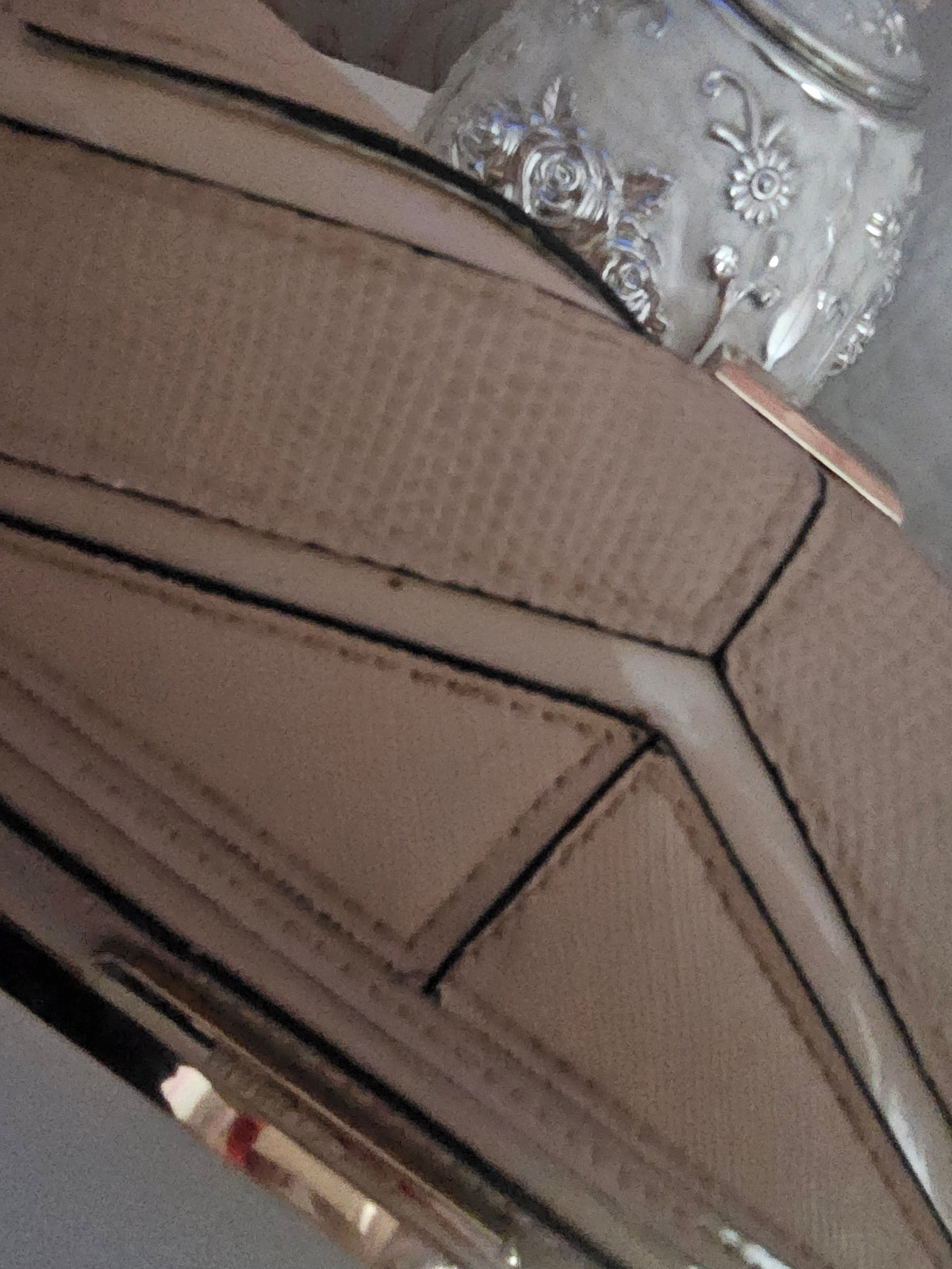 Ladies Cream Aztec River Island Purse