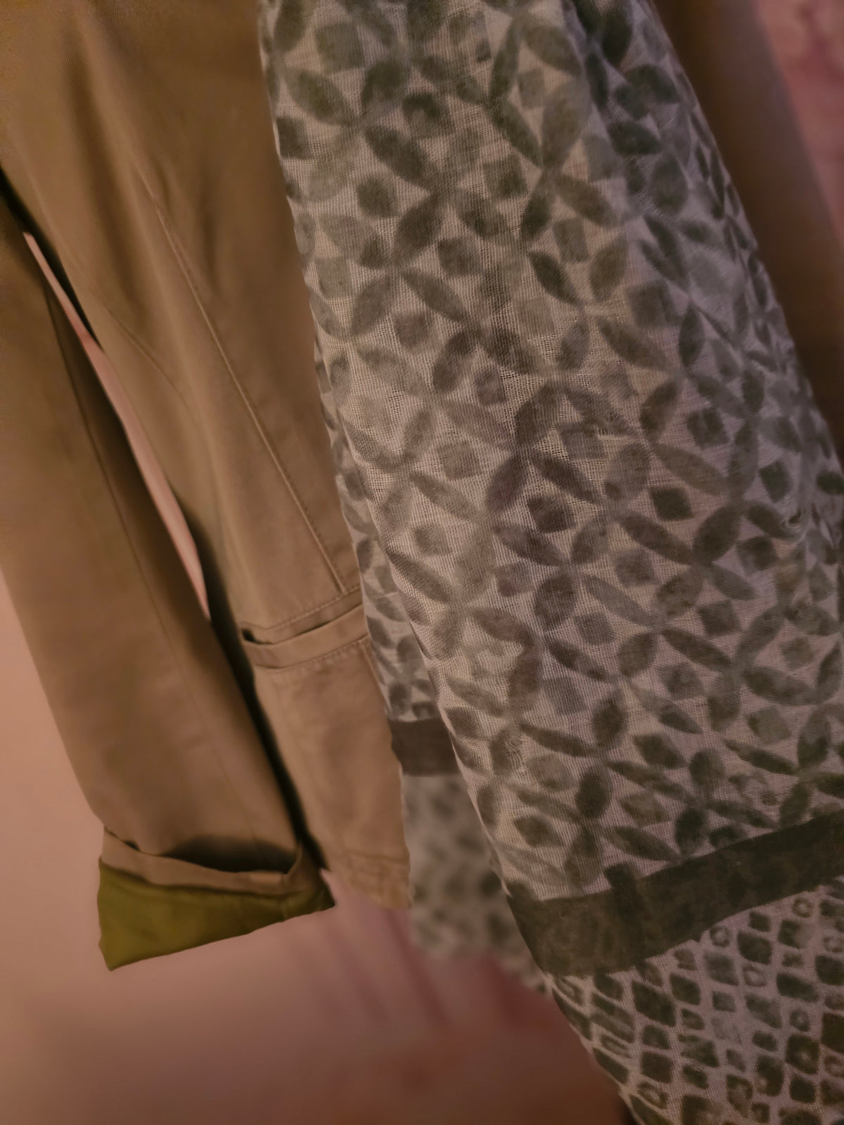 Ladies beige Boden Linen Styled Blazer with silk lining