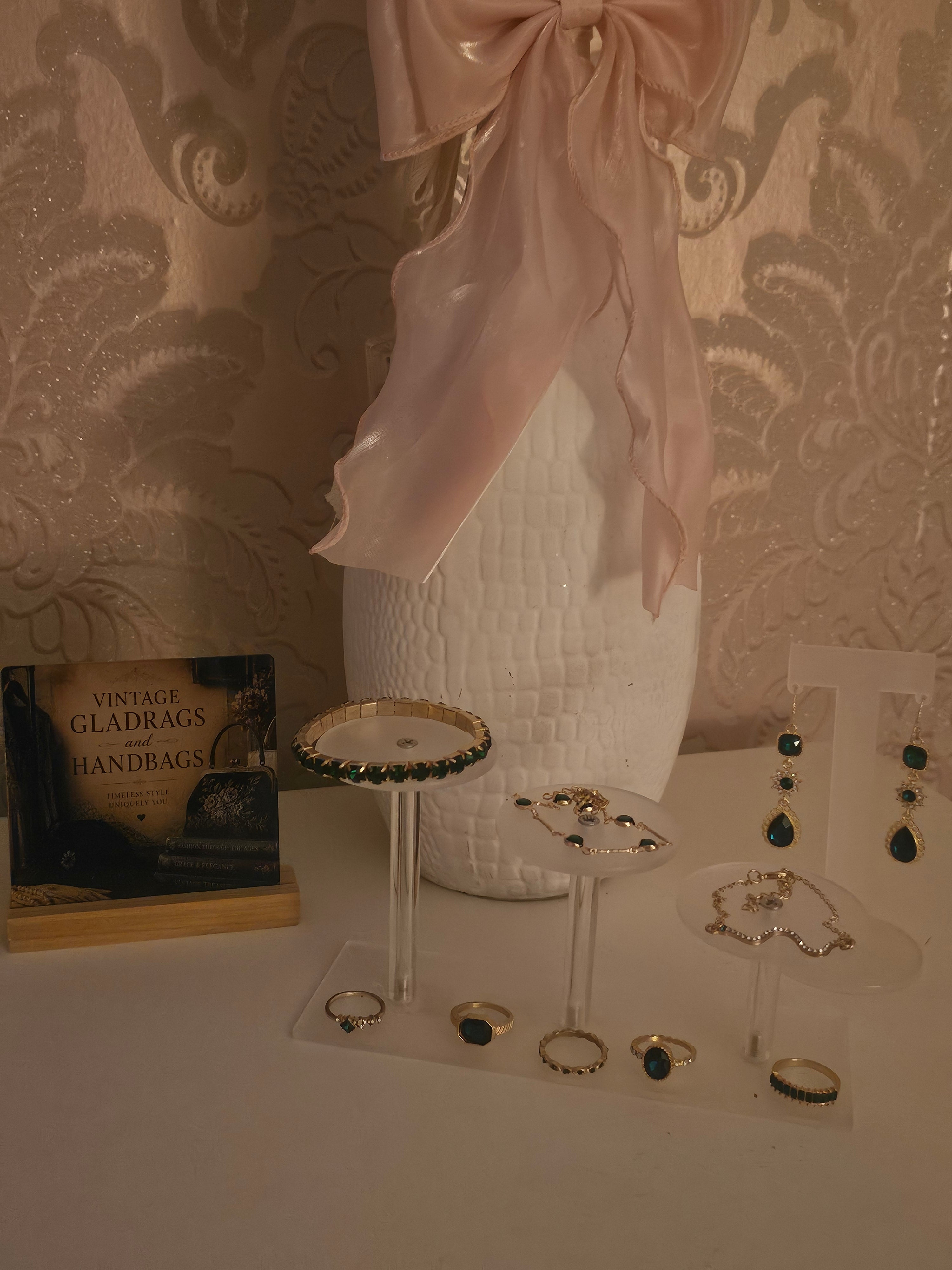 Ladies Emareld Green Full Jewellery Set