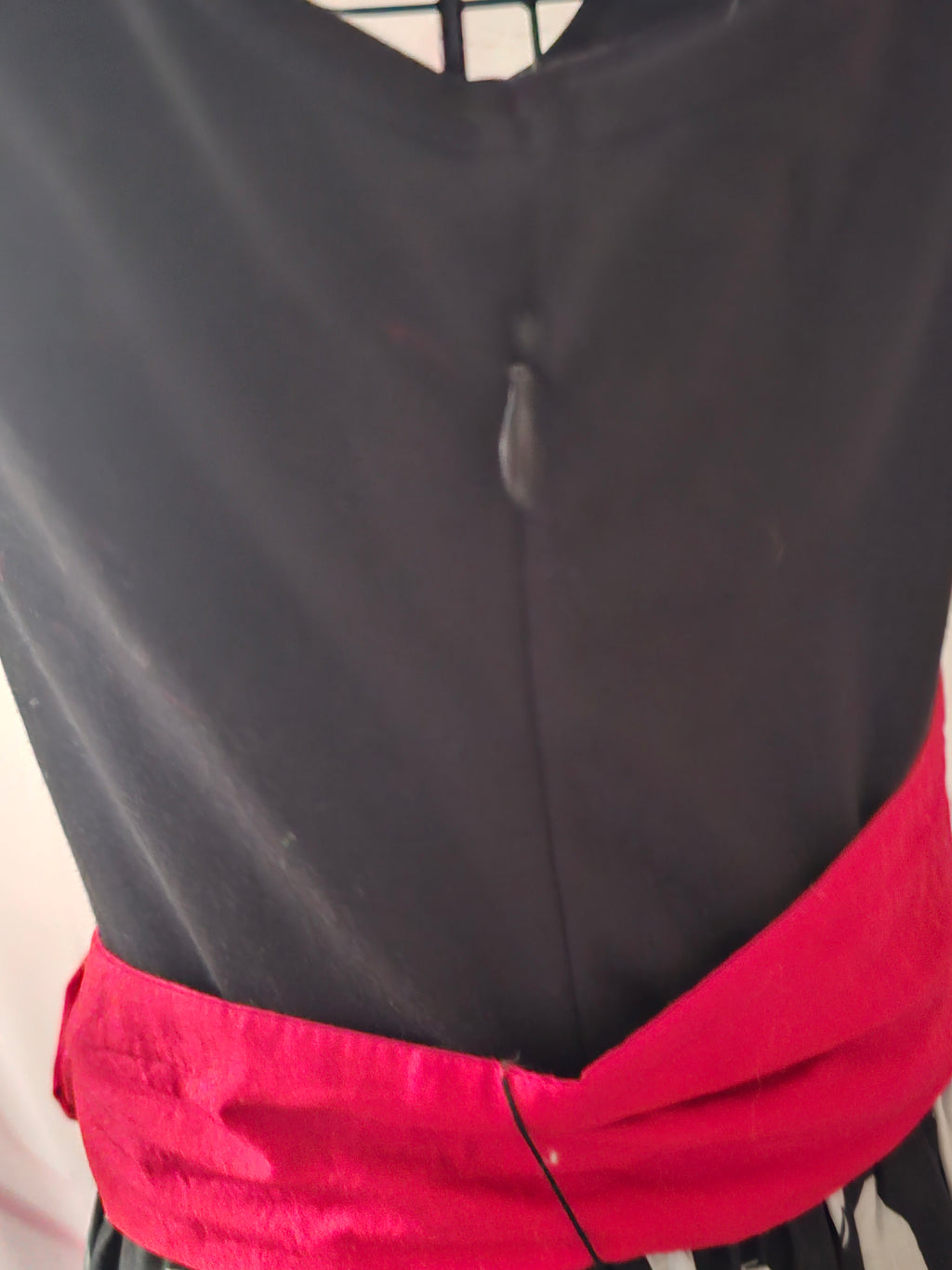 Ladies Marks and Spencer Red & Black Dress