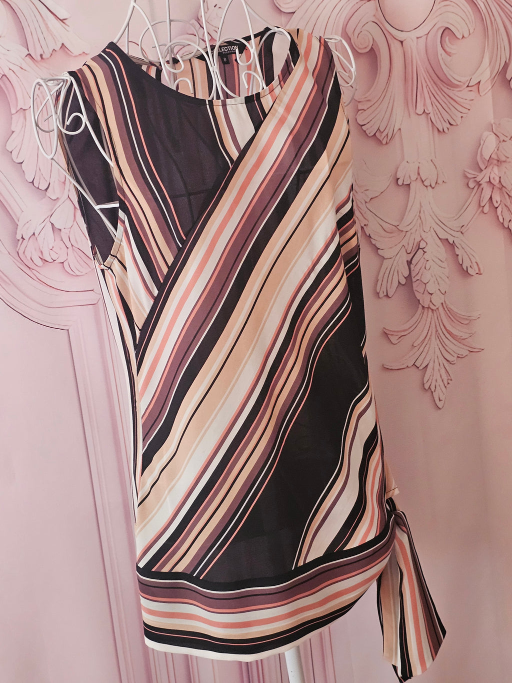 Ladies The Collection at Debenhams Stripped Chic Evening Top