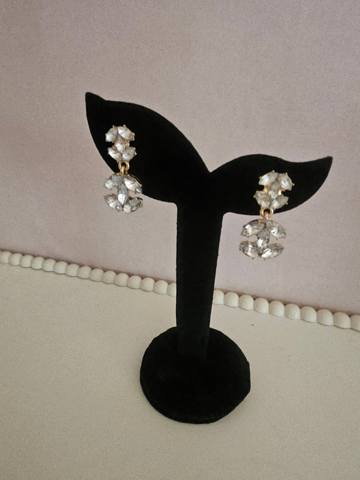 Ladies Chanel Design Dress earrings