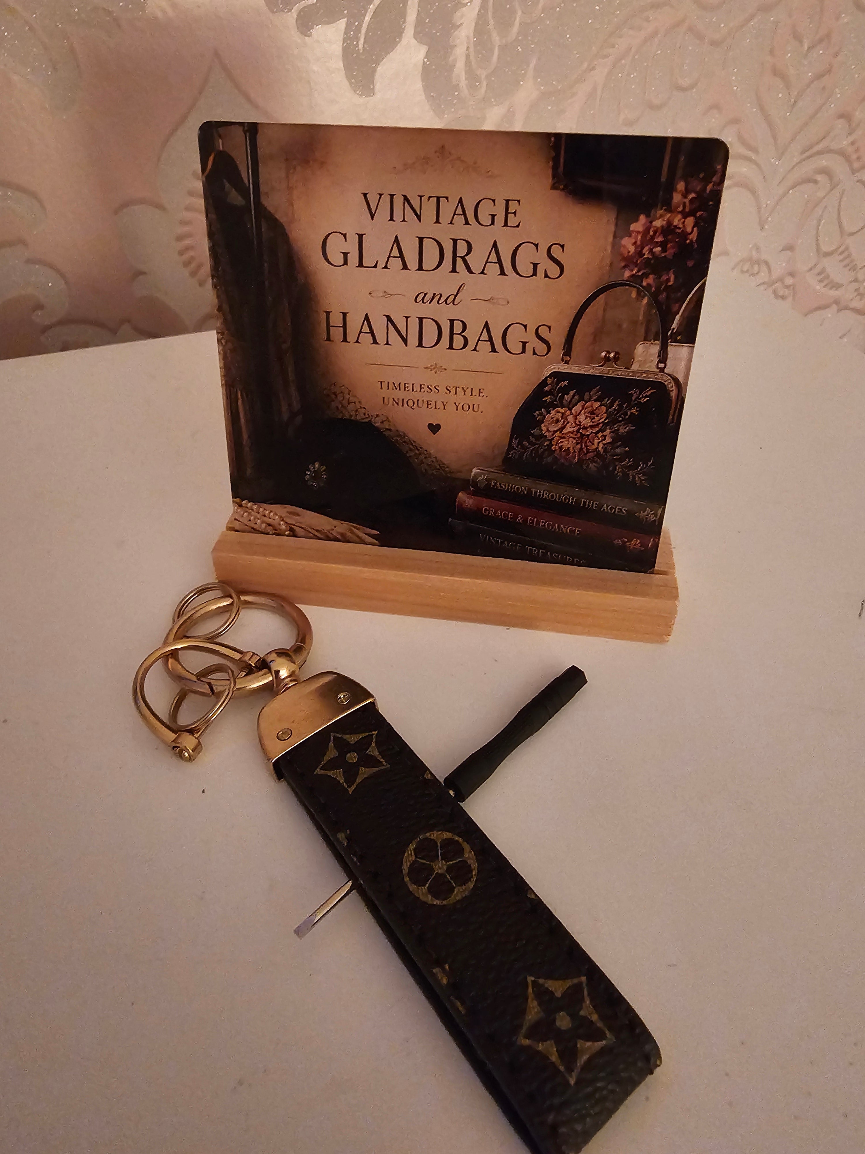 Ladies Louis Viutton Design Keyring