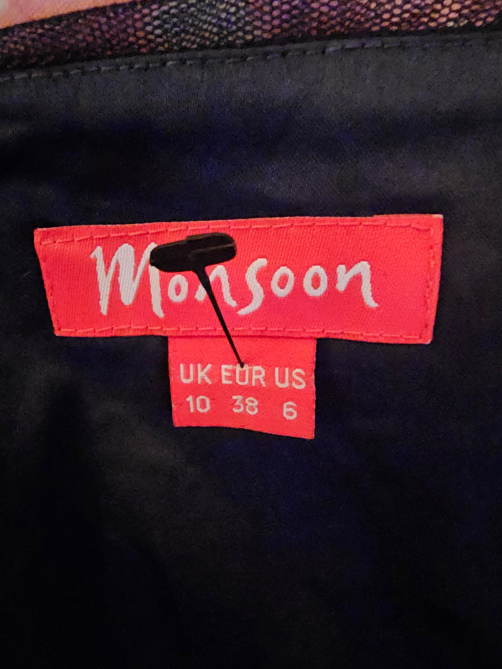 Ladies Monsoon Navy Blue Evening Gown