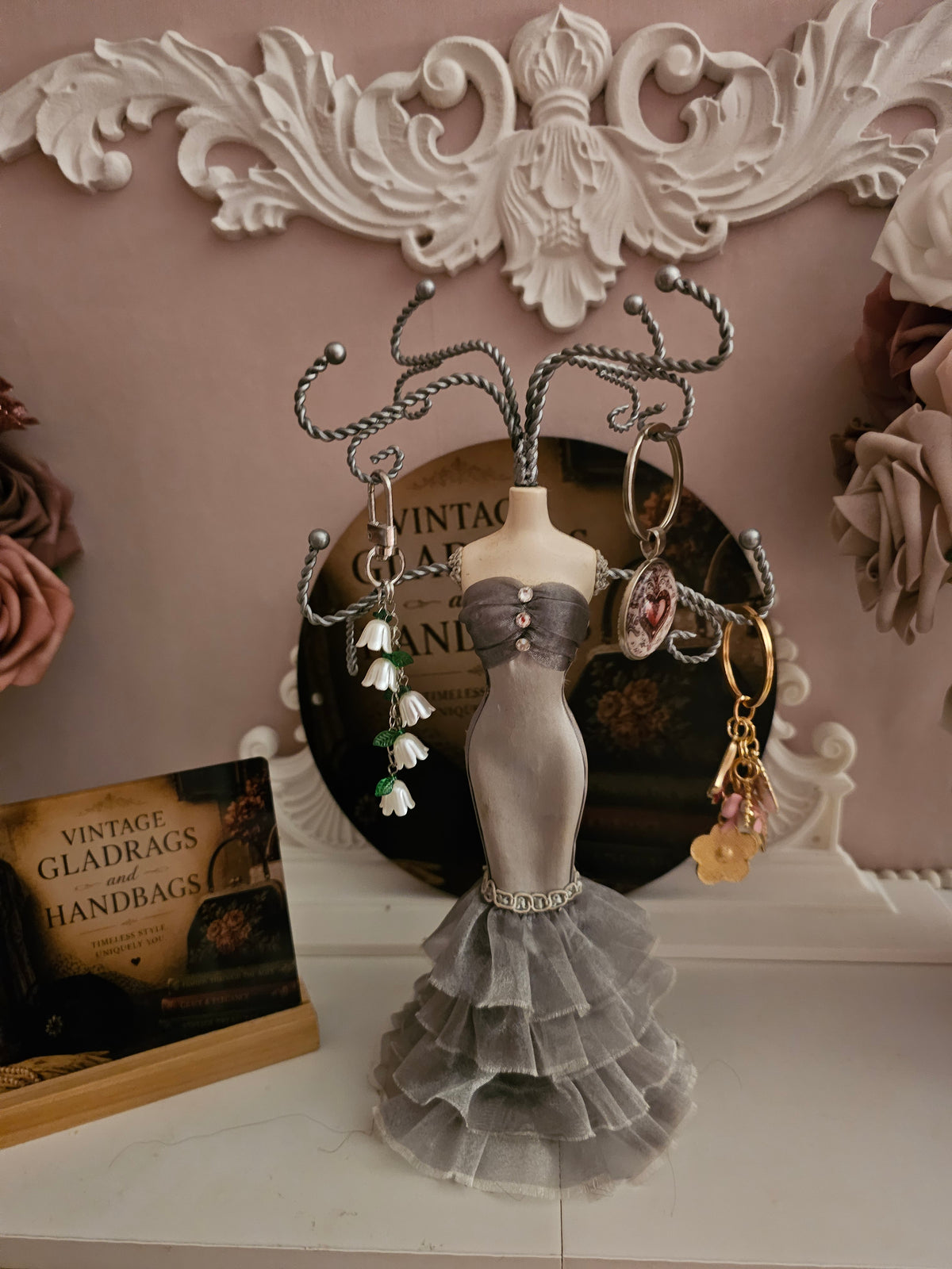 Ladies 3 x Classy Small Keyrings
