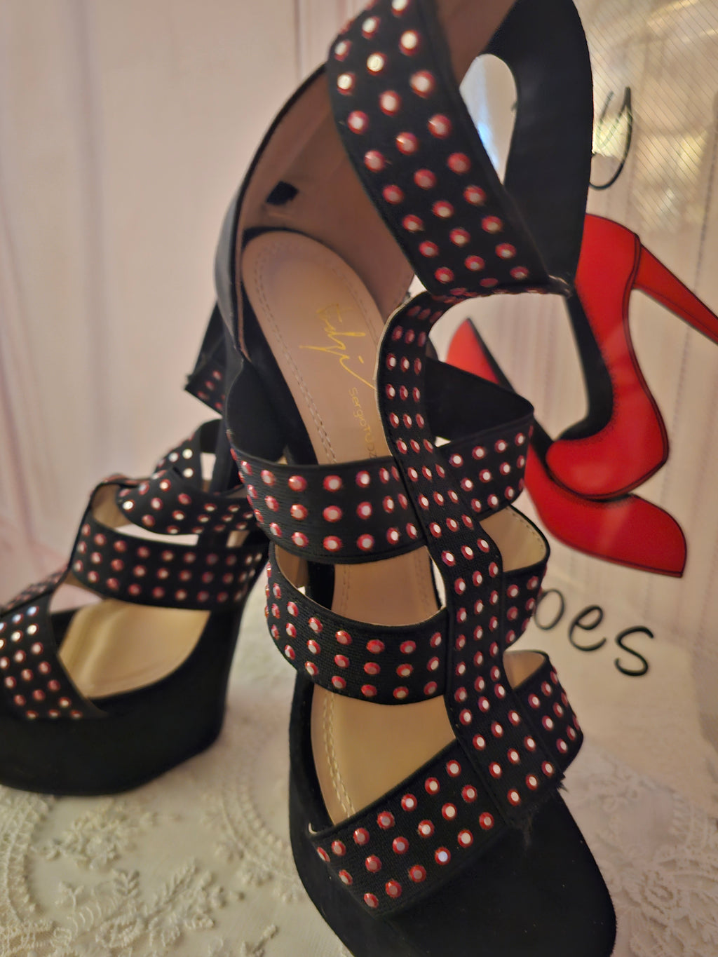 Ladies Sergio Todzi Platform Stiletto Heels