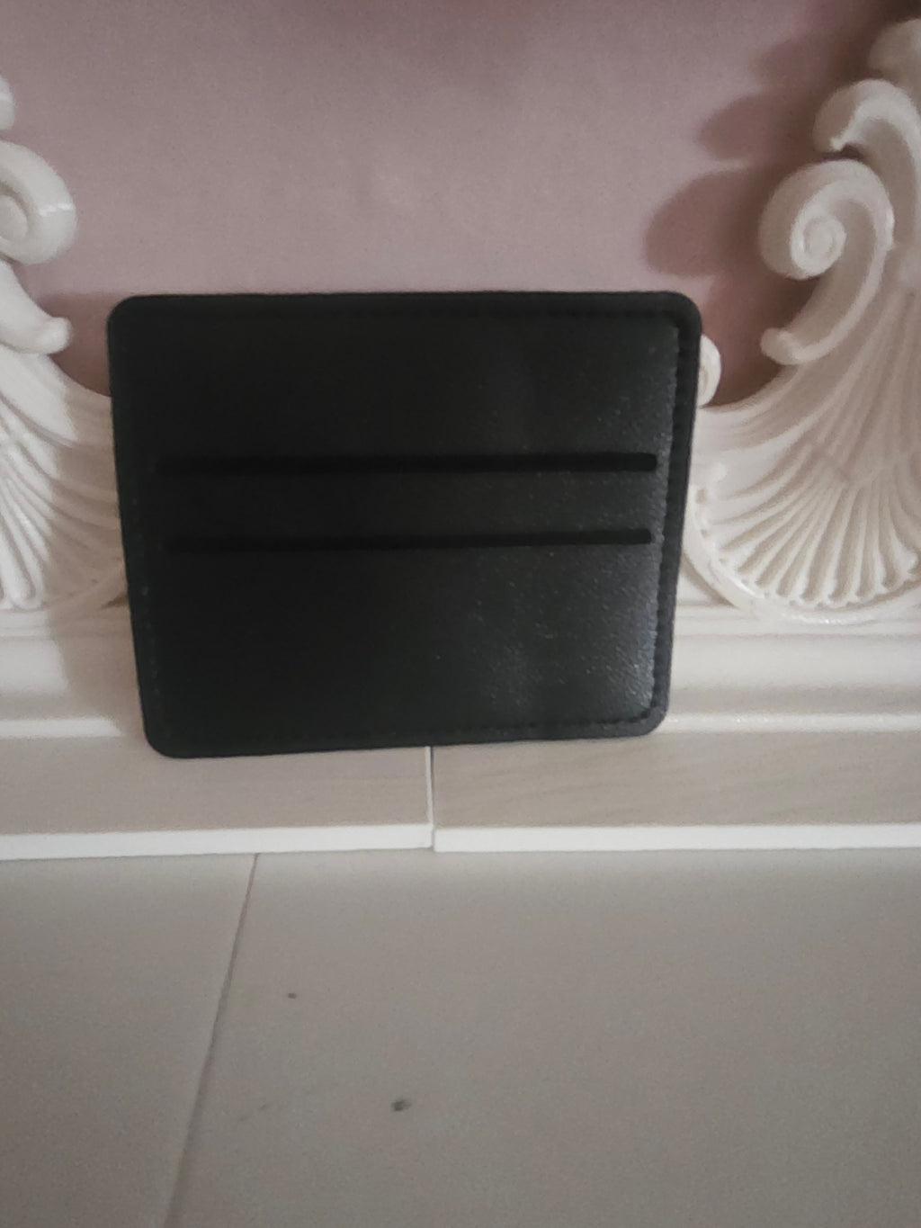 Ladies Black Small Card Holder