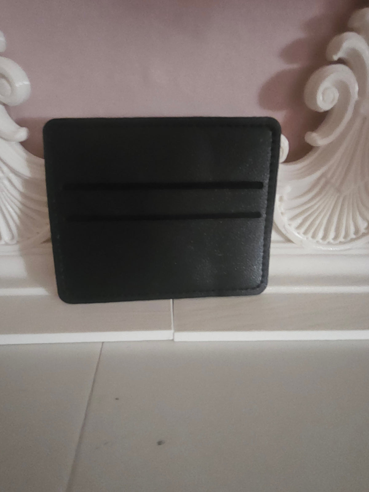 Ladies Black Small Card Holder