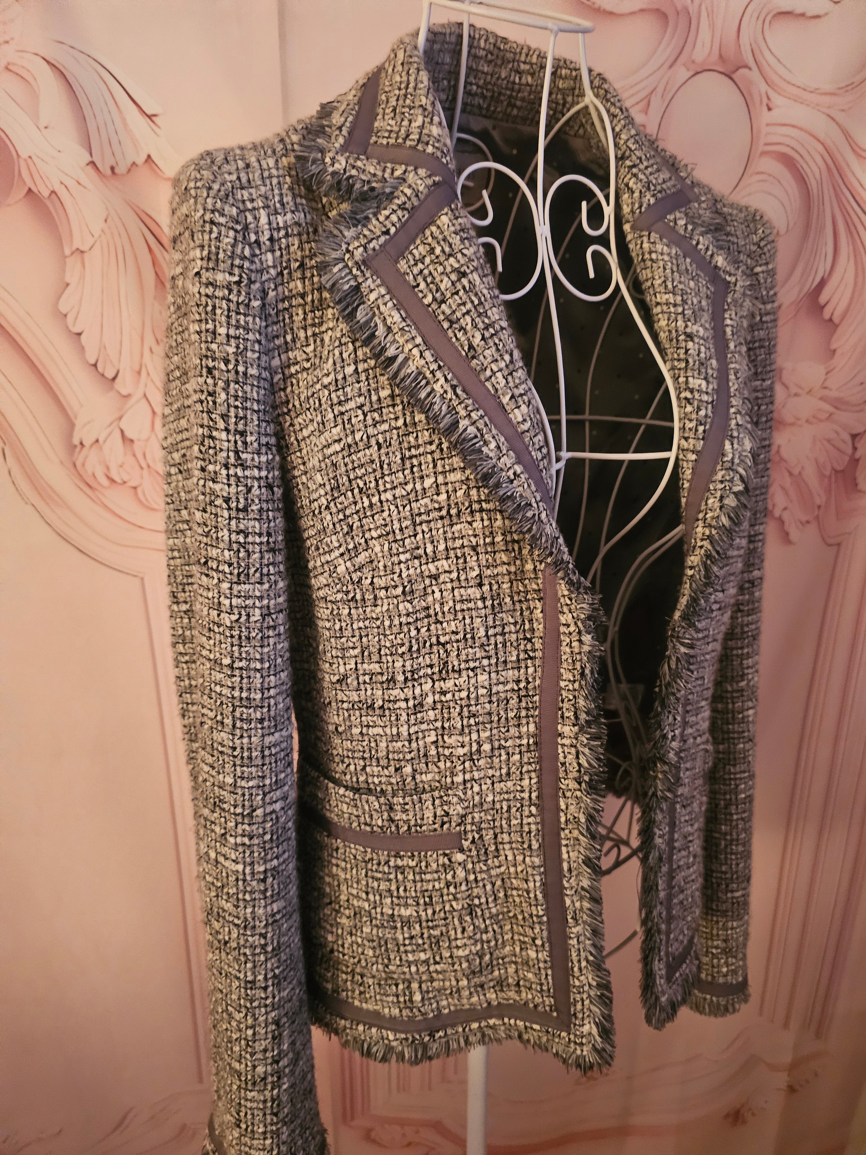 Ladies Grey Oasis Classy Wool Blazer