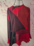 Ladies Red Warehouse Chiffon Top