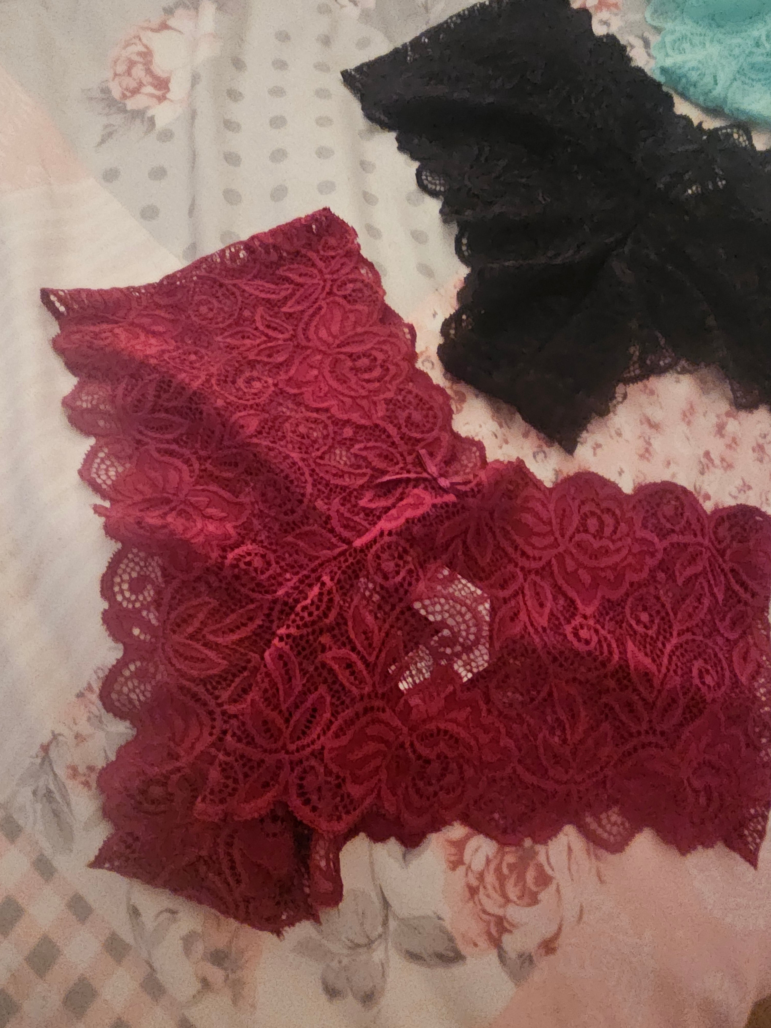 Ladies French Frilly Knickers x3