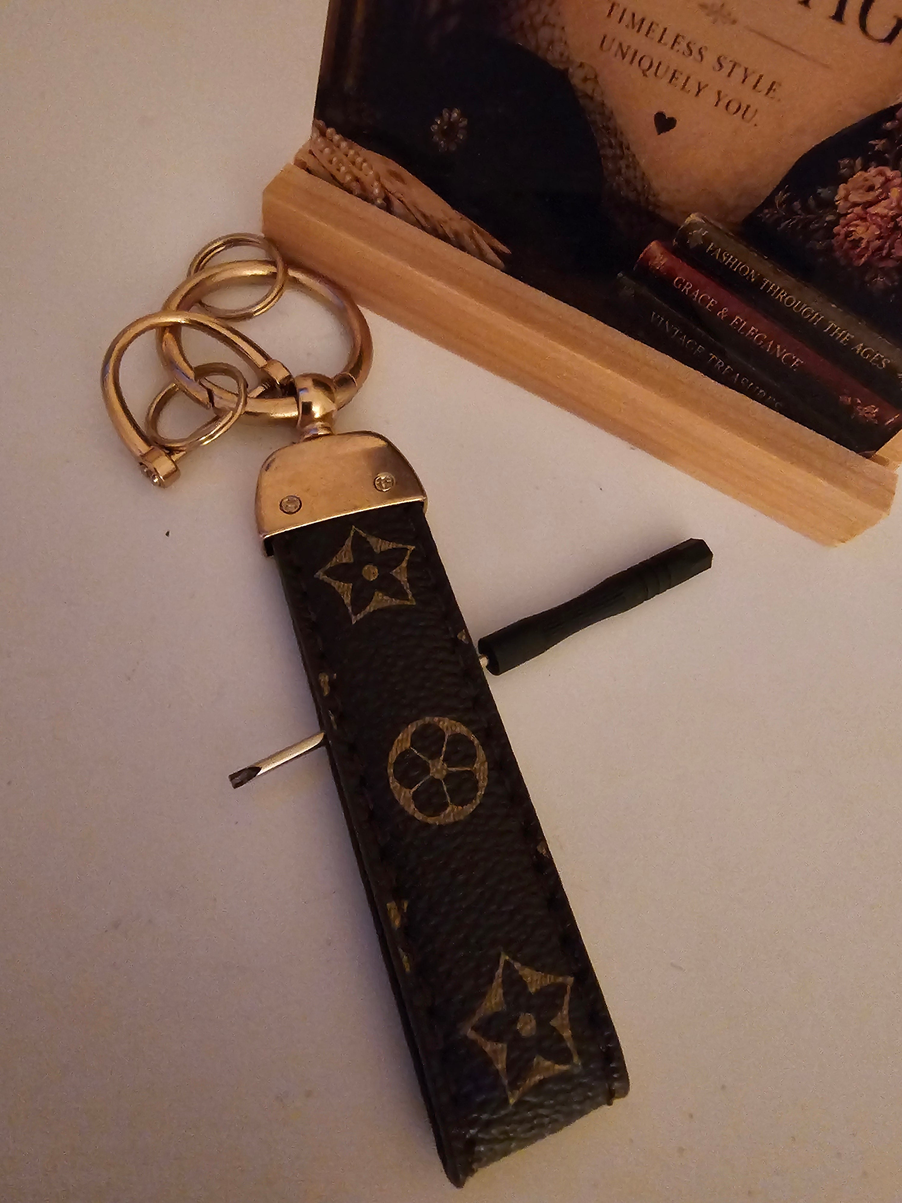 Ladies Louis Viutton Design Keyring