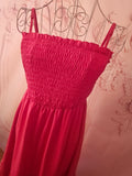 Ladies Pink Maxi Dress