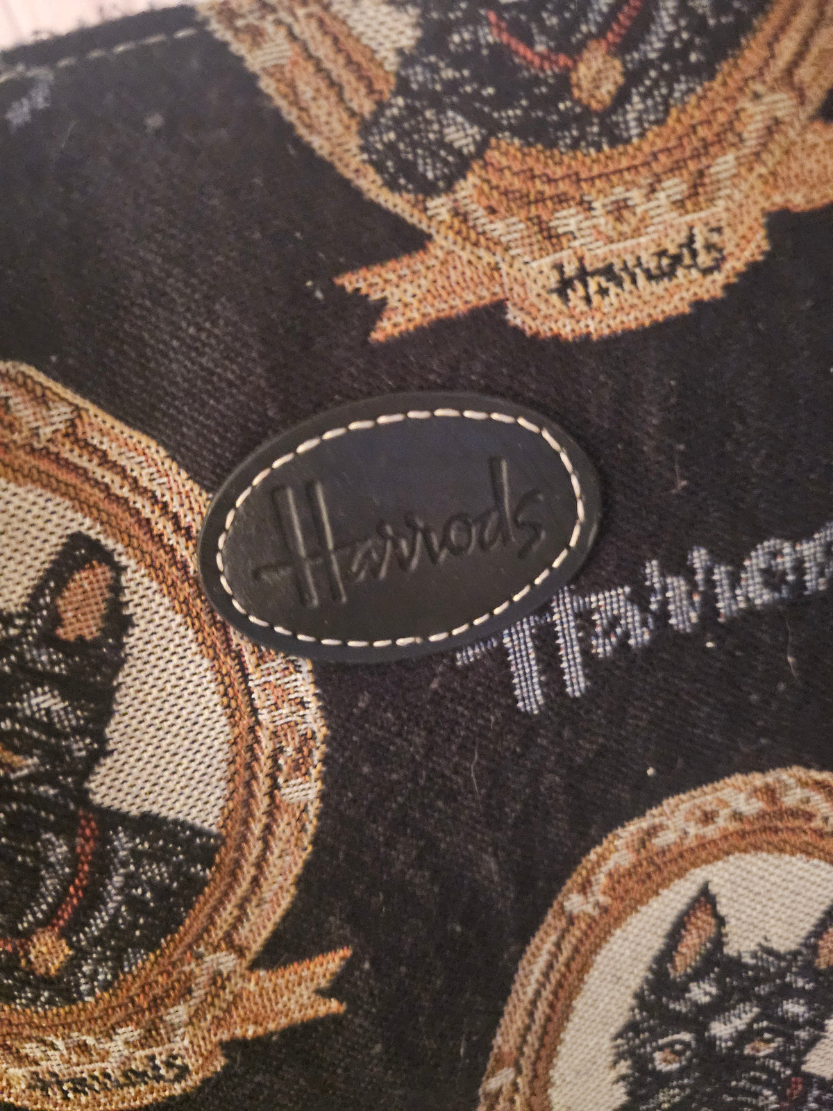 Ladies Harrods Tote Canvas Bag