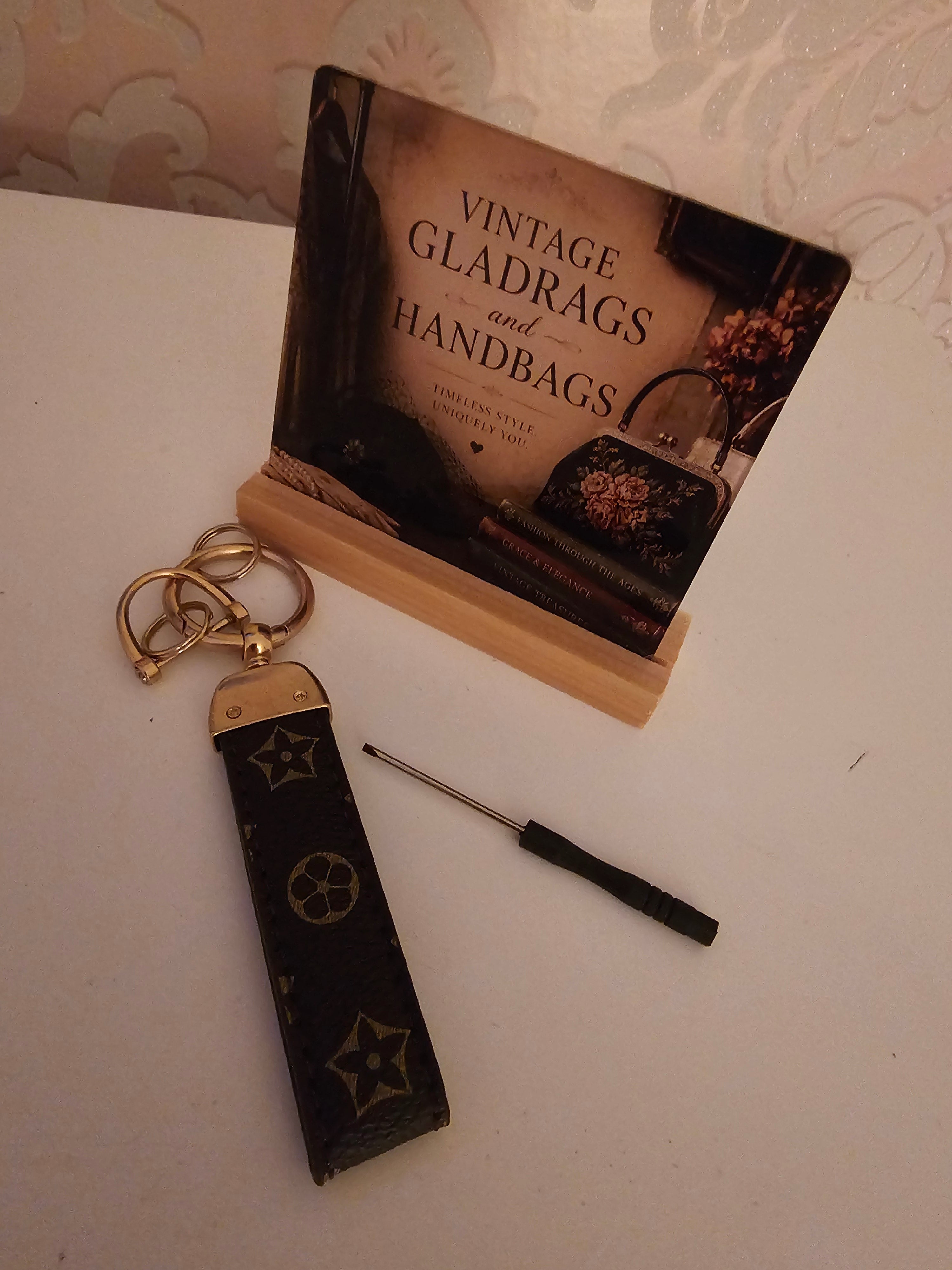 Ladies Louis Viutton Design Keyring