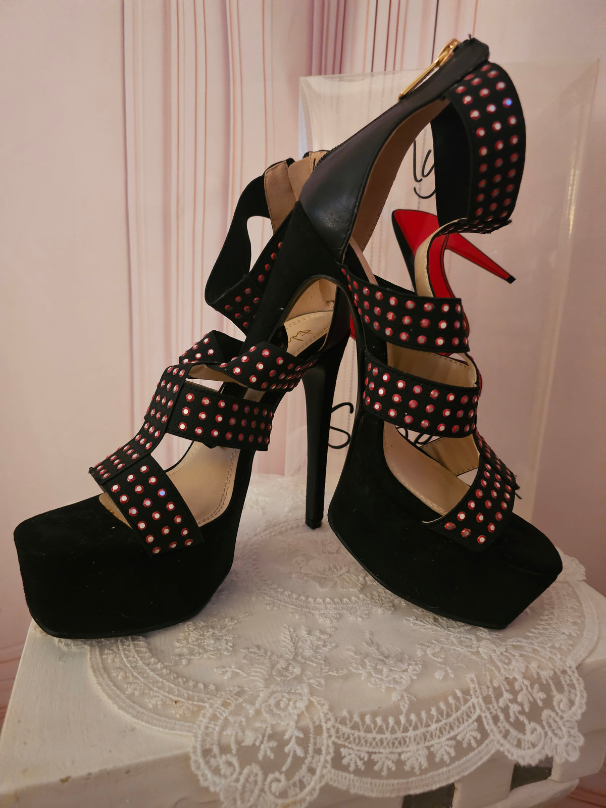 Ladies Sergio Todzi Platform Stiletto Heels