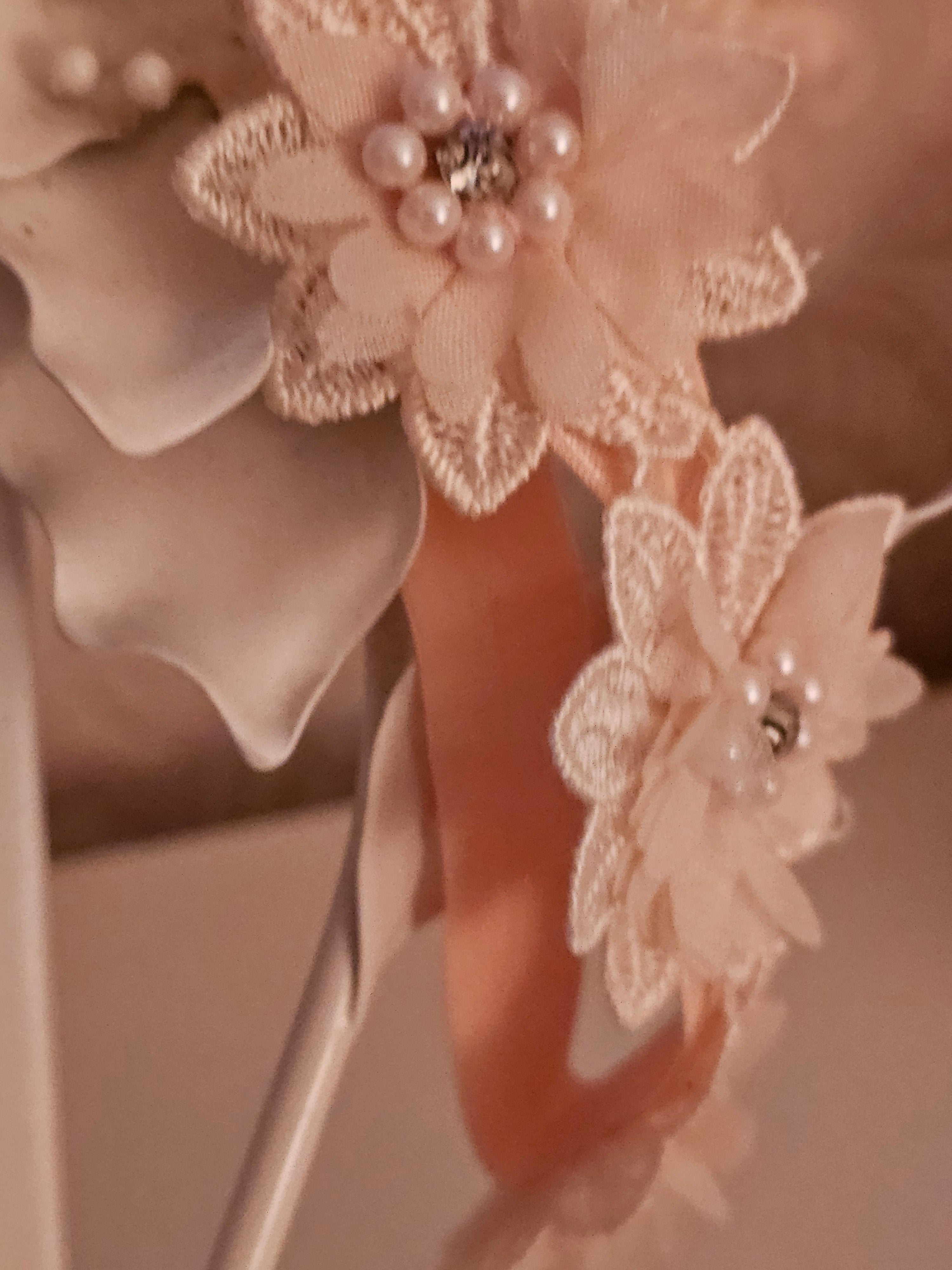Ladies Pink Flower Hair Accessorie