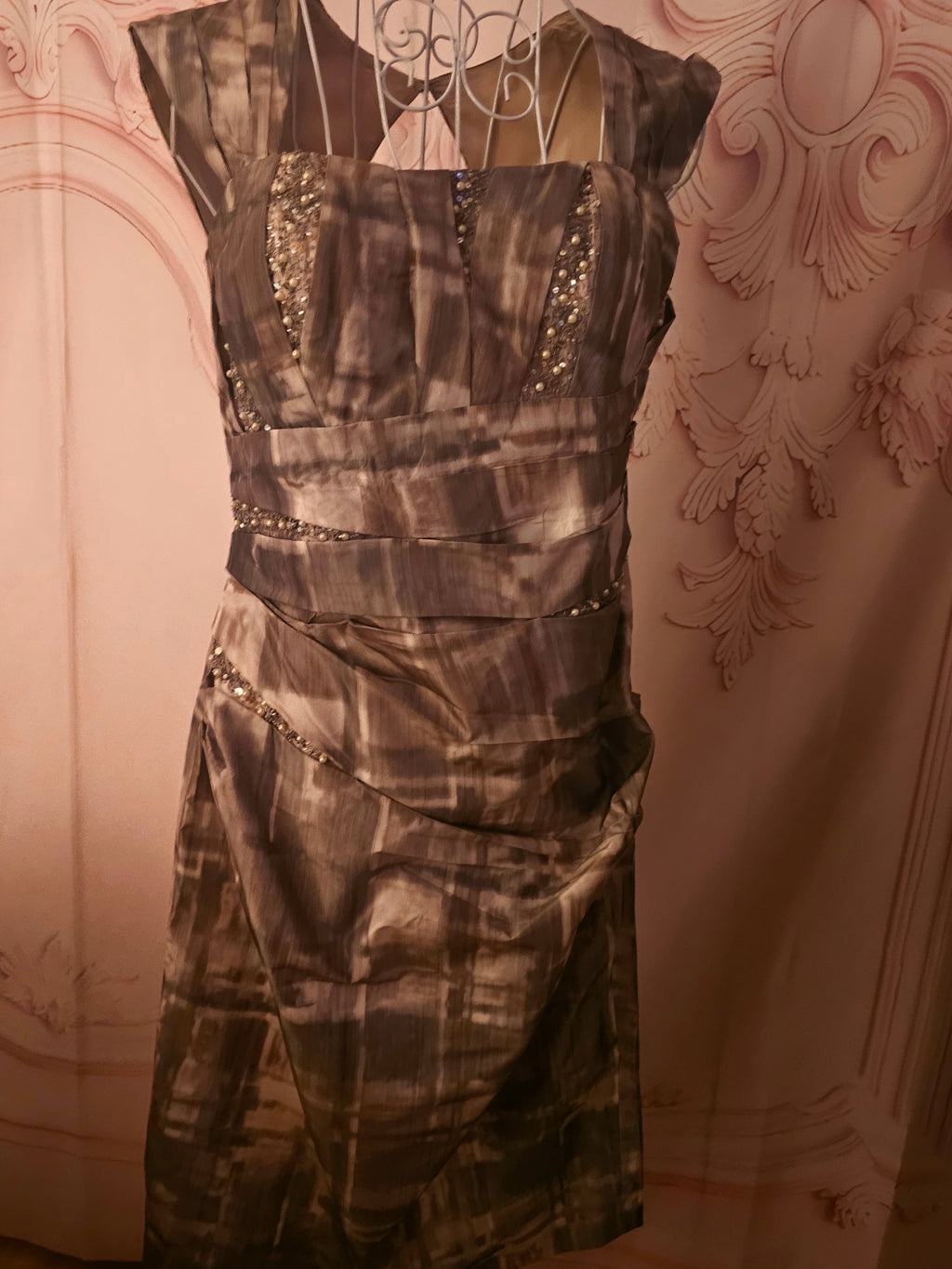Ladies John Charles of London evening dress with matching Balerno jacket