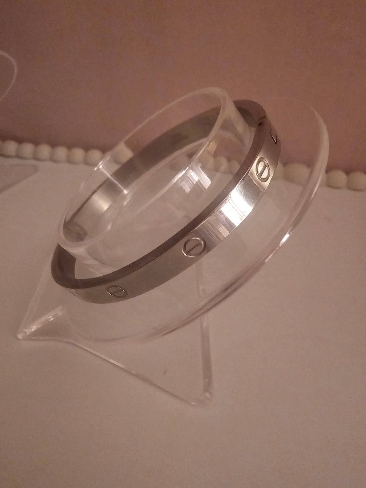 Ladies Silver Solid Plated bangles x2 £ 15 each